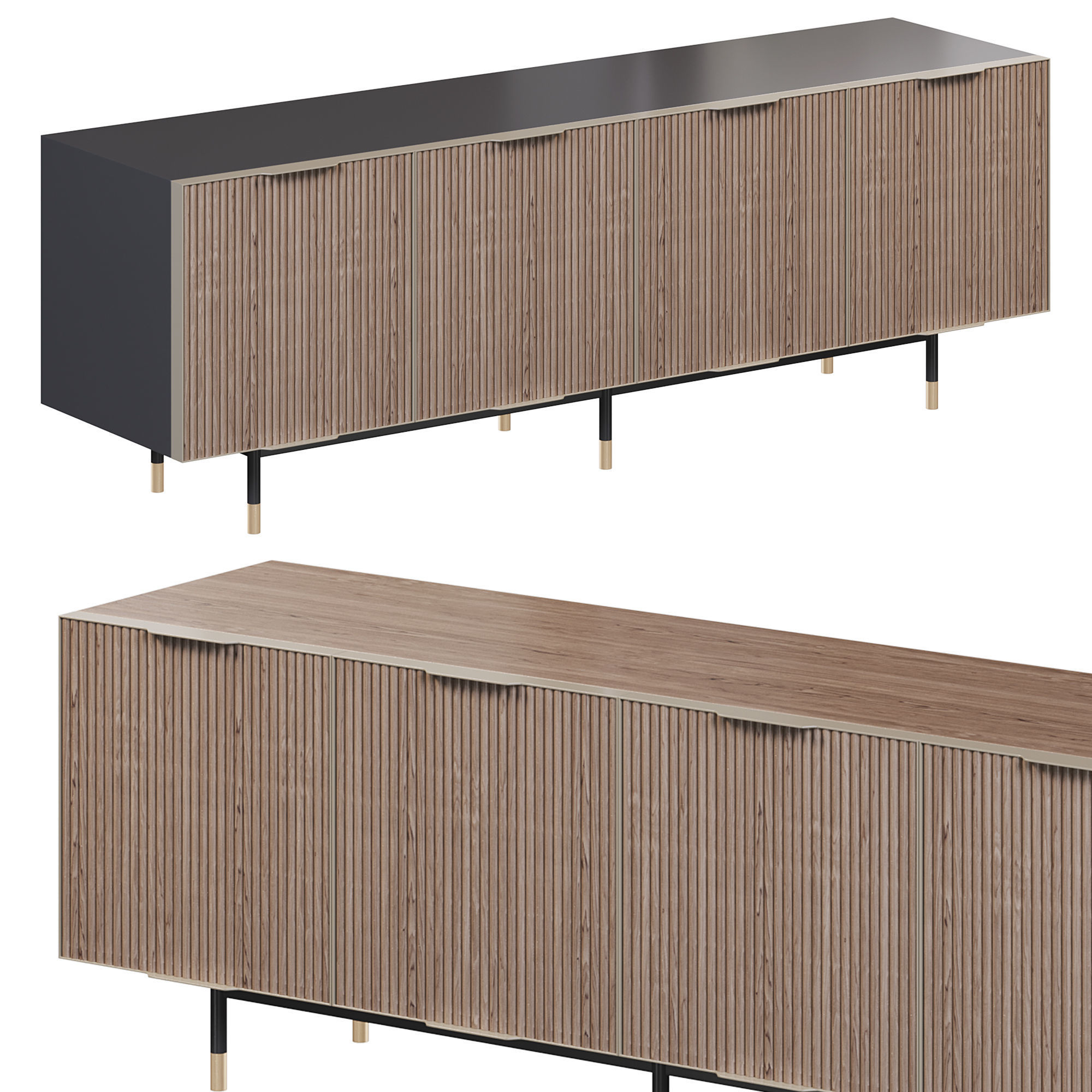 garda sideboard by meroniecolzani 3D model_1