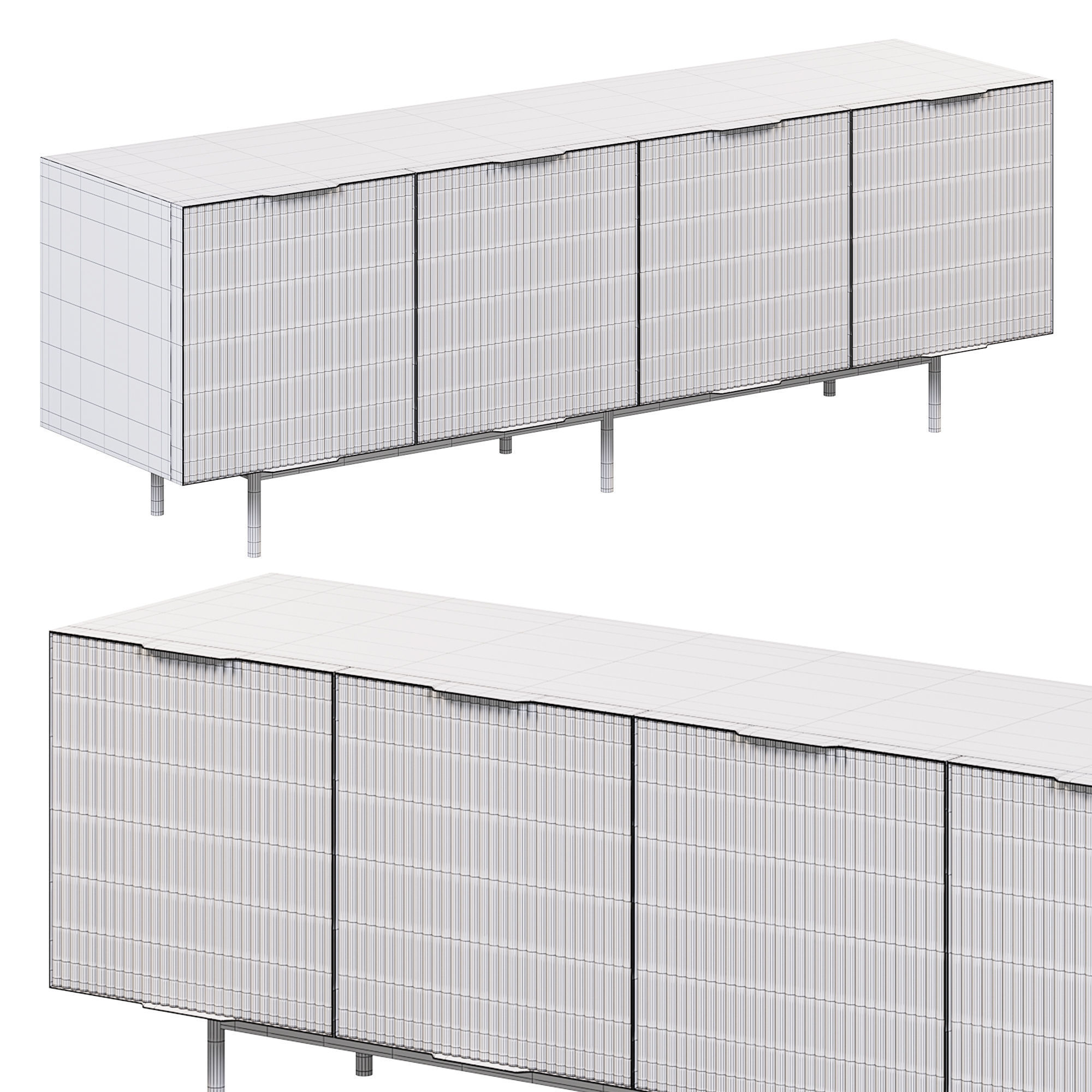 garda sideboard by meroniecolzani 3D model_2