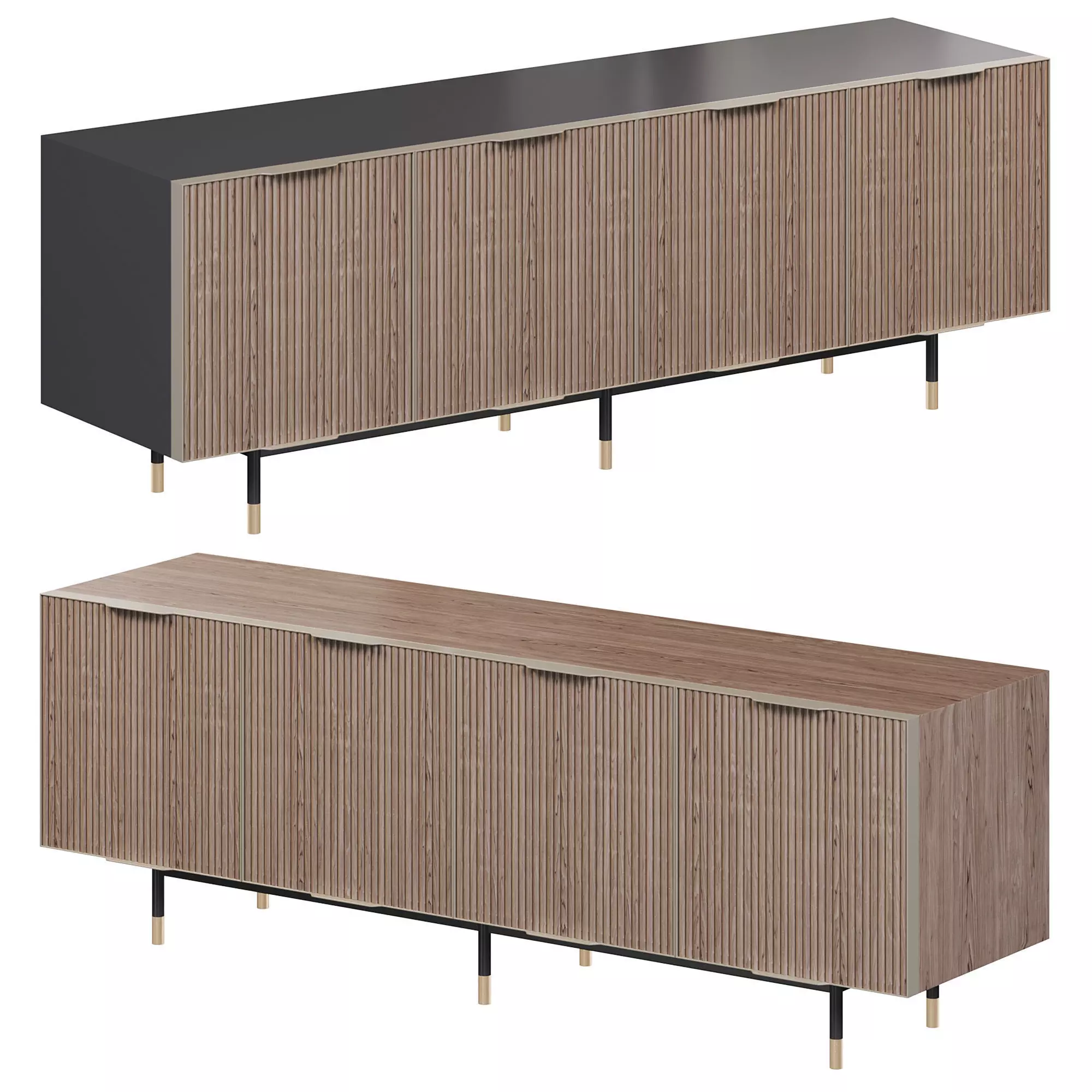 garda sideboard by meroniecolzani 3D model_0