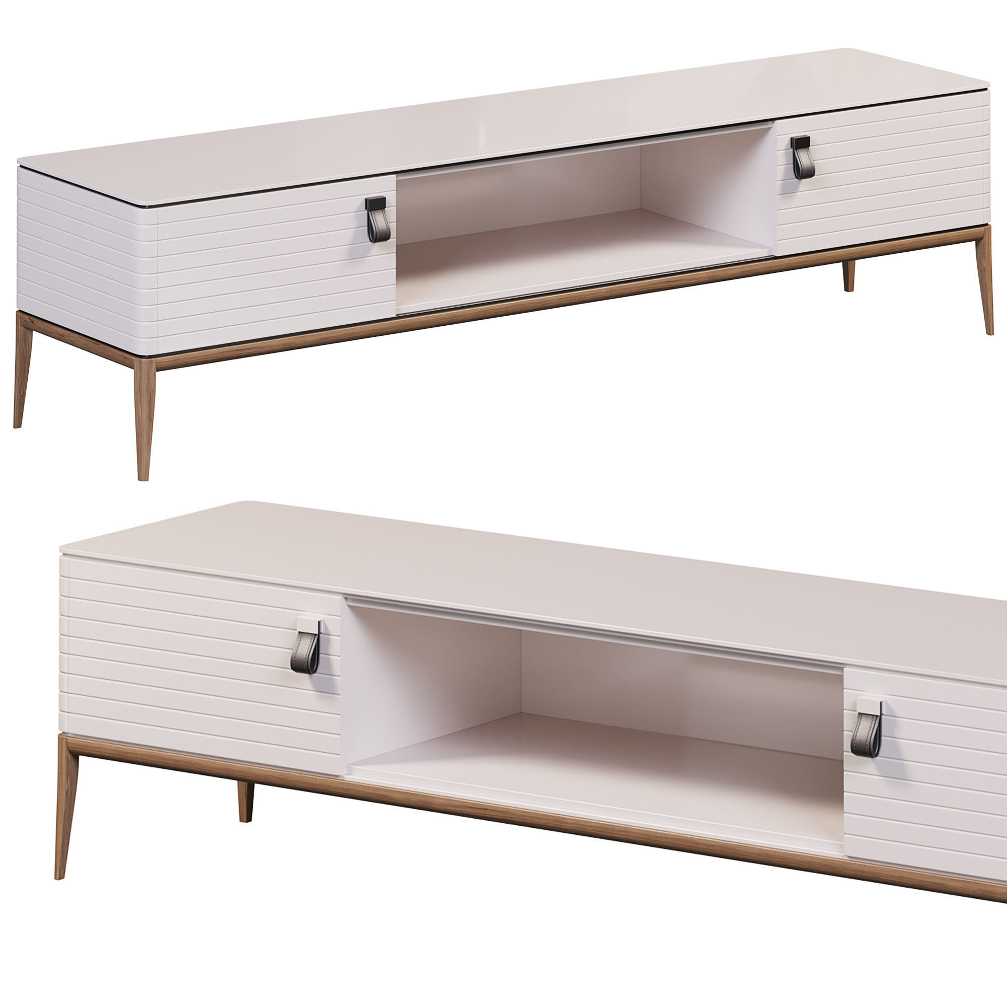 levanzo low sideboard by meroniecolzani 3D model_1