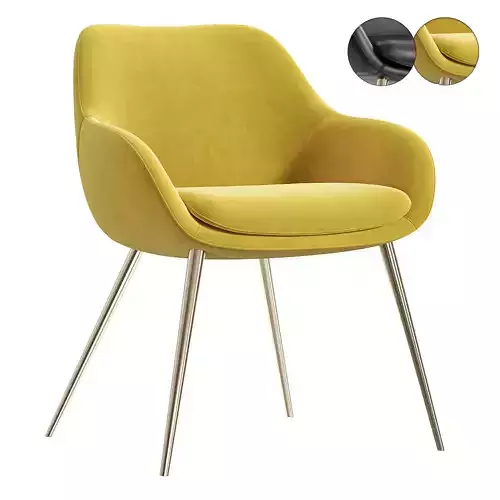 Elba chair by meroniecolzani