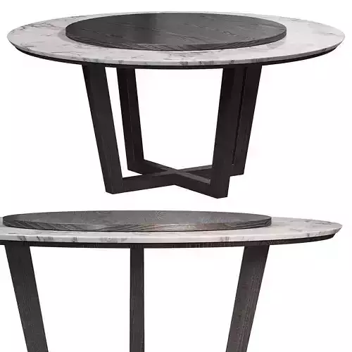 Flaminia table by Meroniecolzani