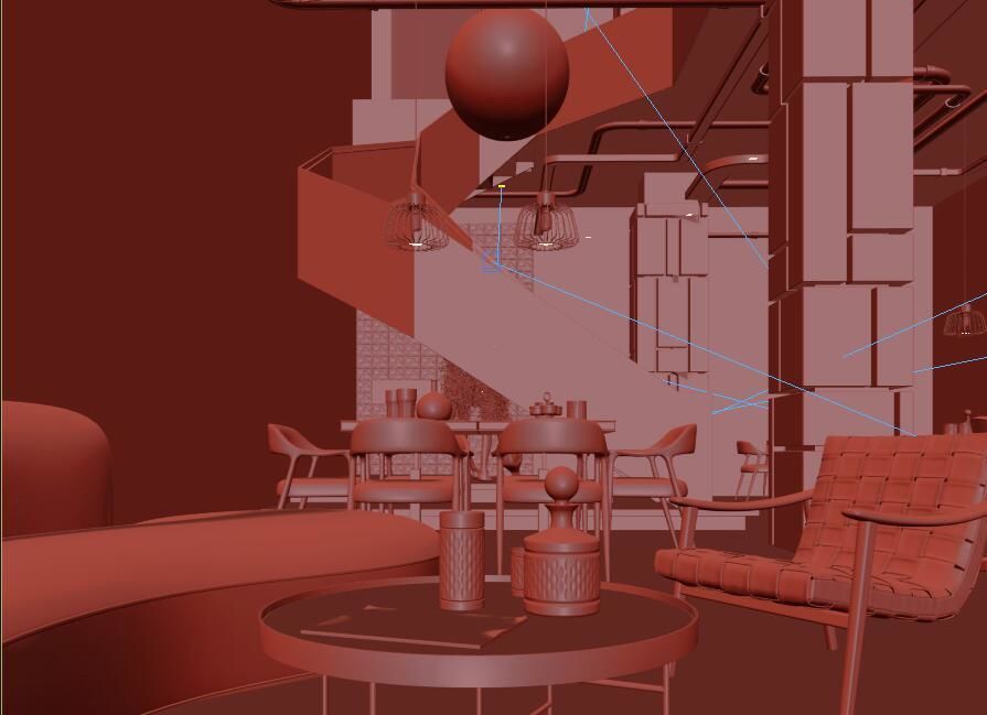 night bar 3d model 3D model_10