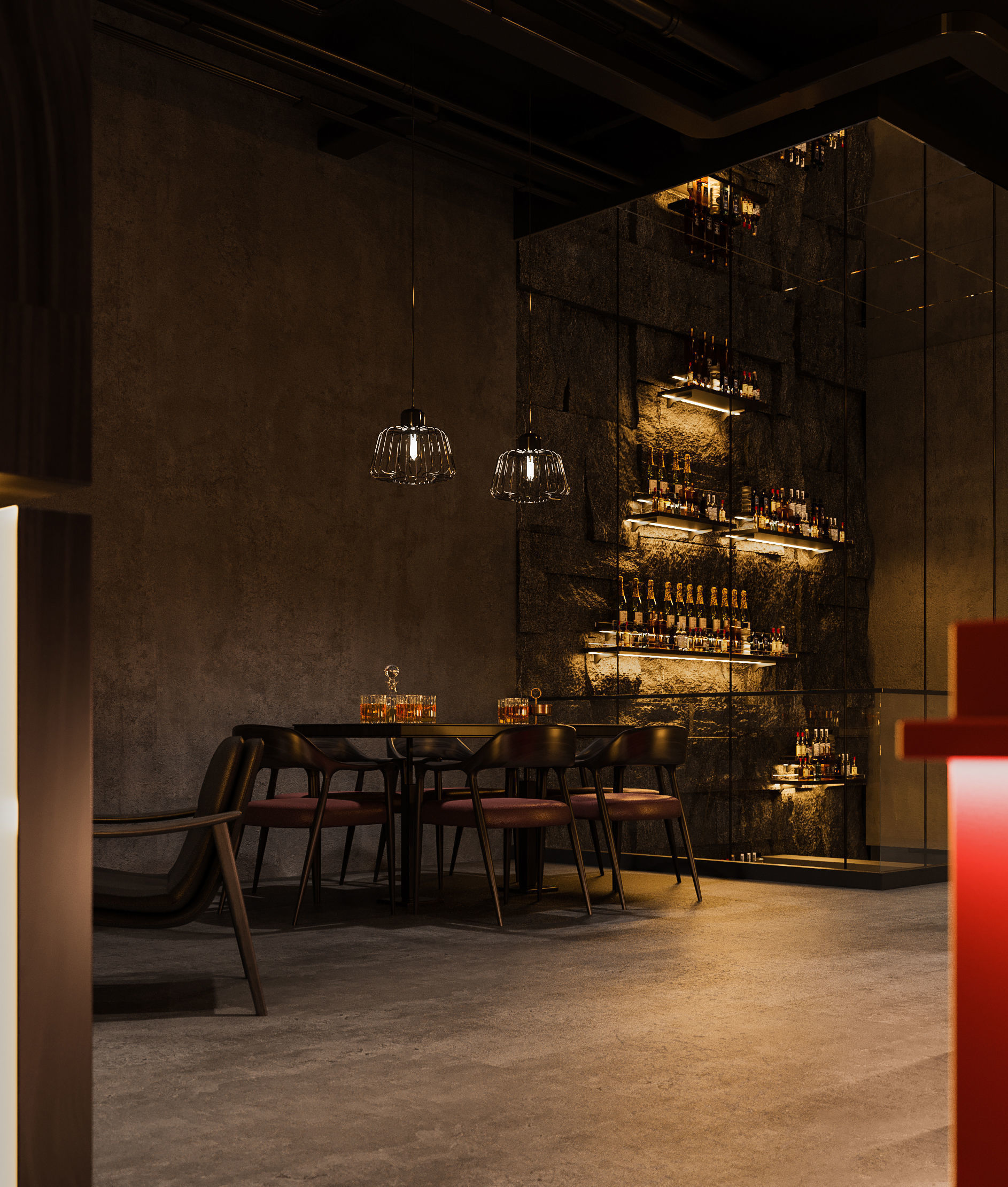 night bar 3d model 3D model_4