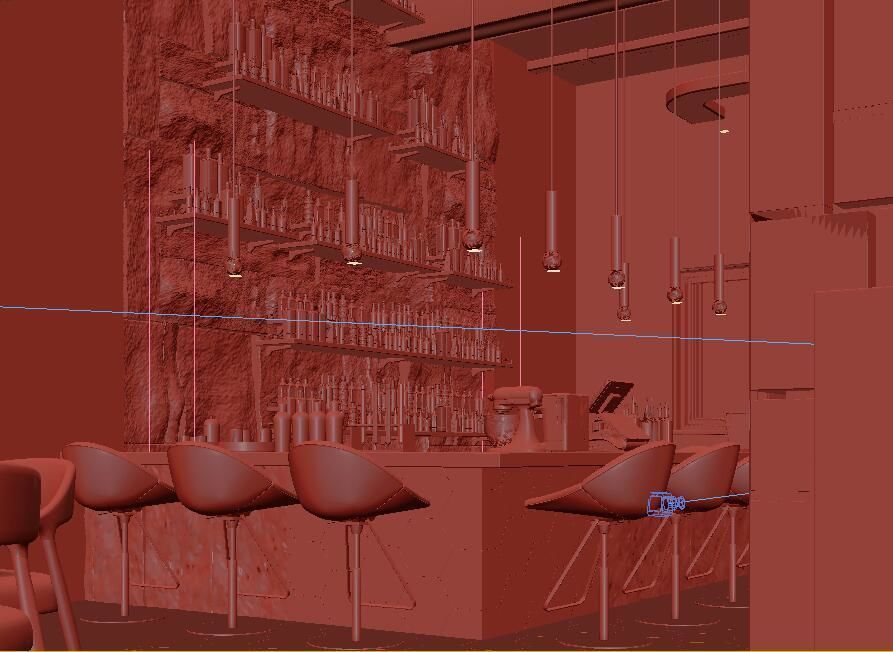 night bar 3d model 3D model_9