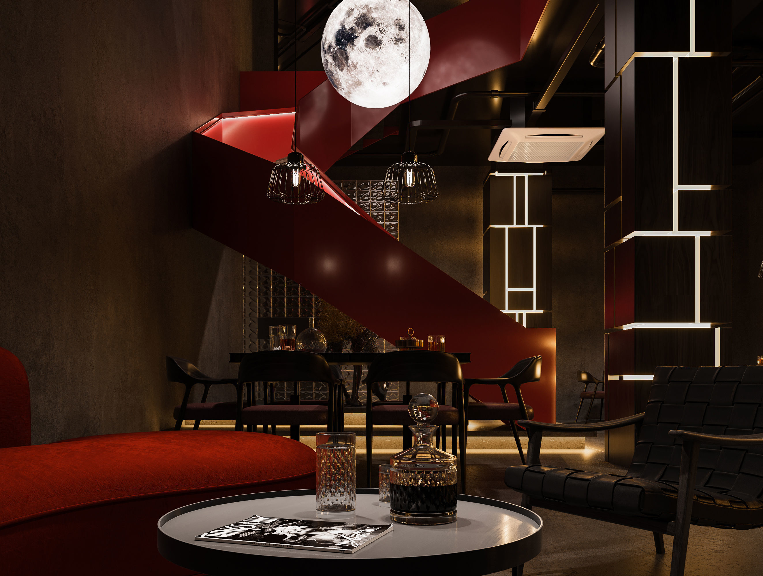 night bar 3d model 3D model_7