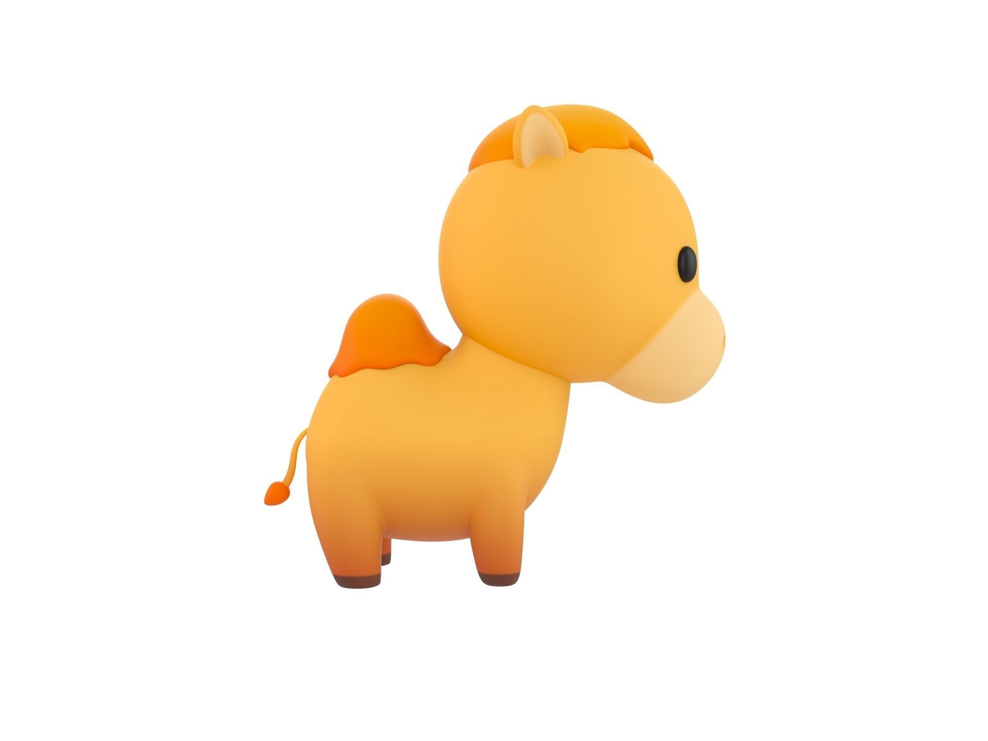 Character311 Camel 3D model_3