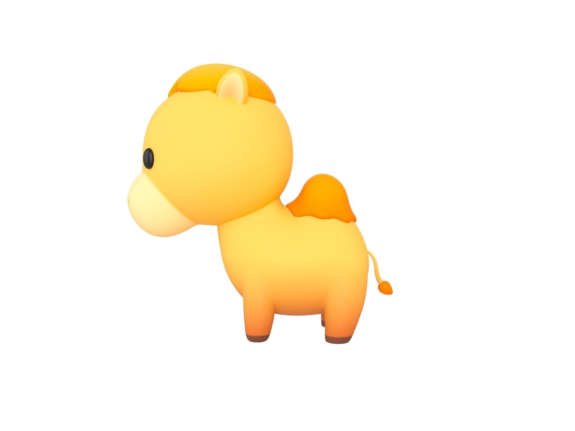 Character311 Camel 3D model_7