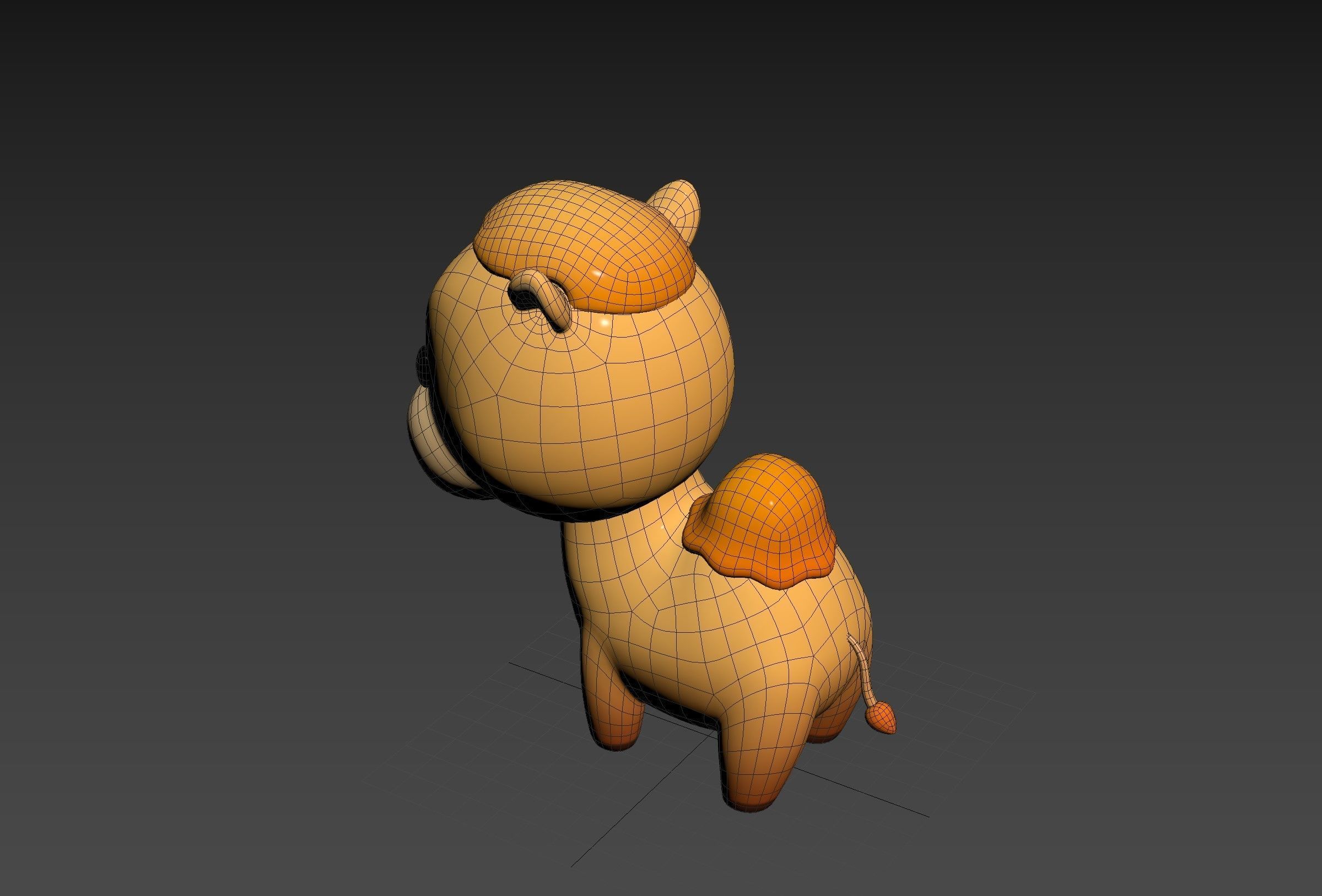 Character311 Camel 3D model_26