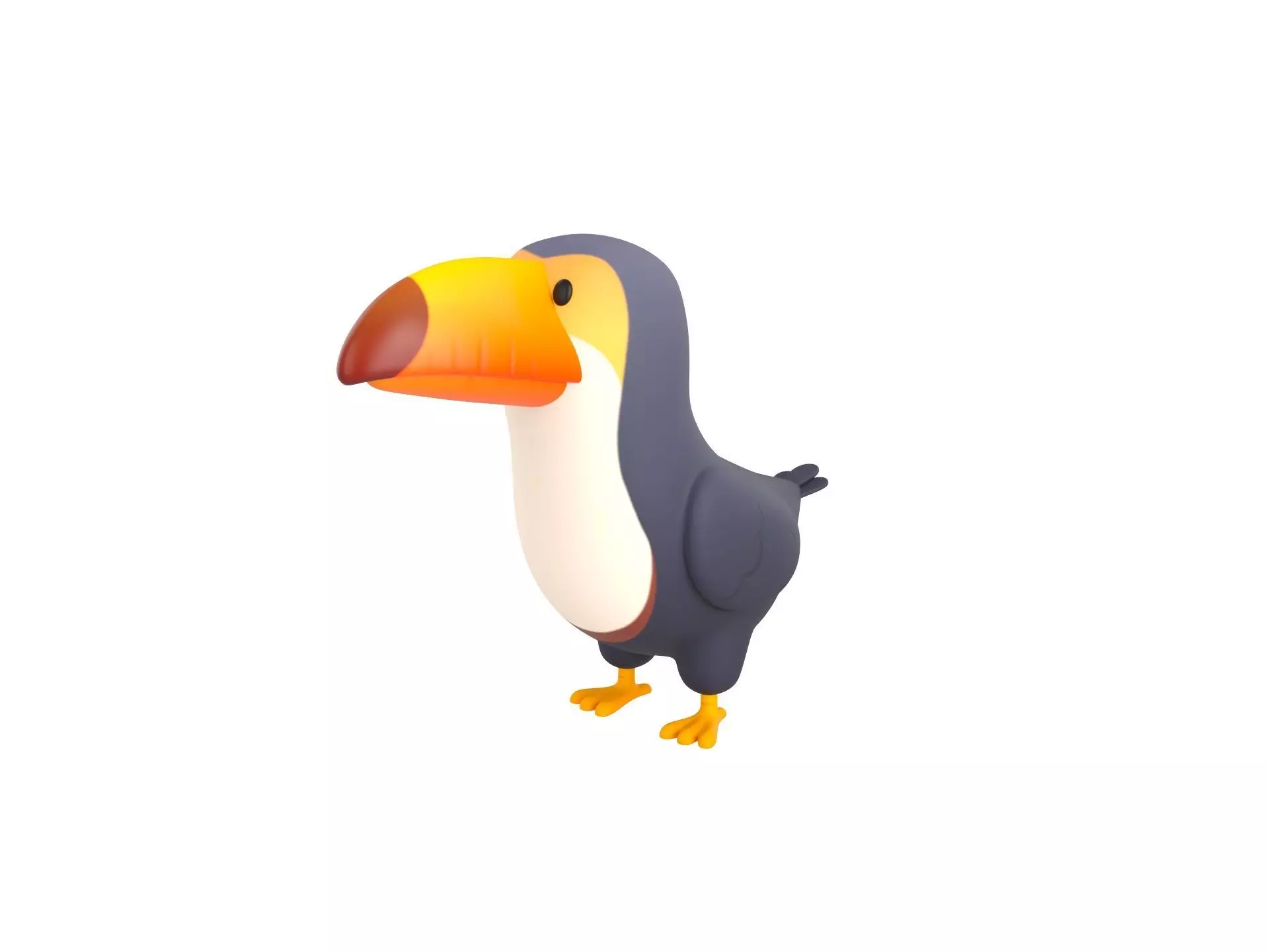 Character312 Toucan 3D model