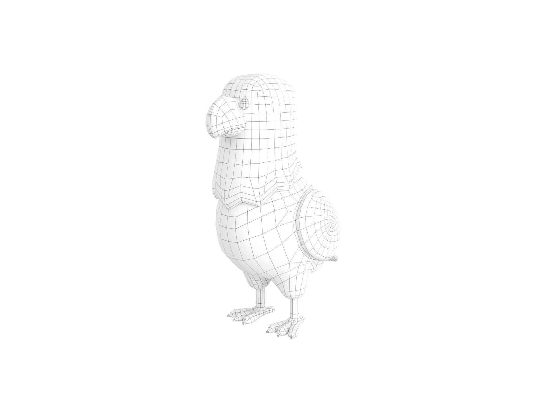 Character315 Eagle 3D model_36
