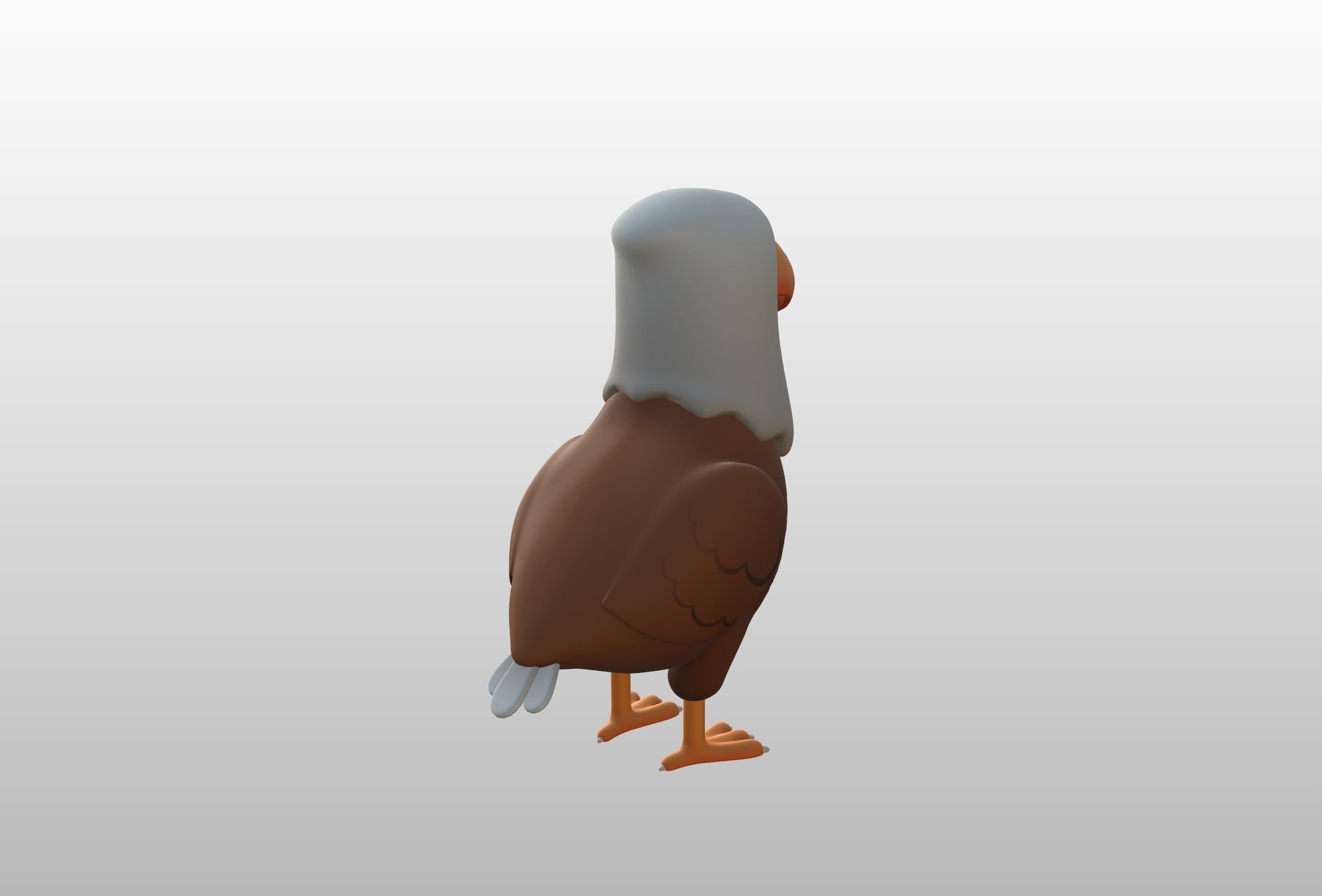 Character315 Eagle 3D model_14