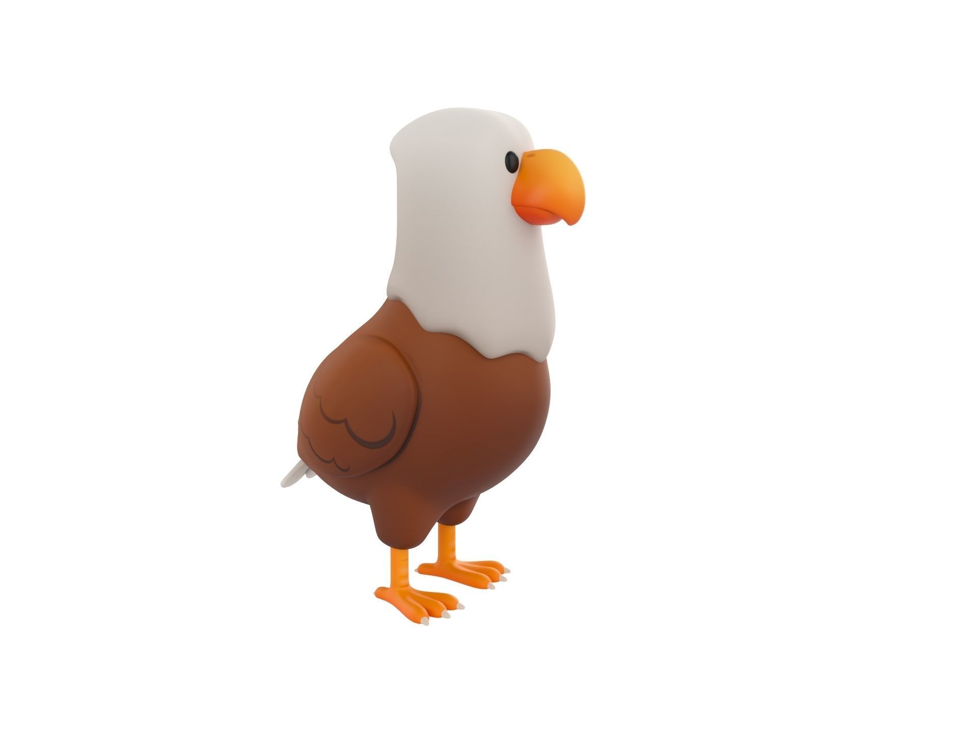 Character315 Eagle 3D model_2