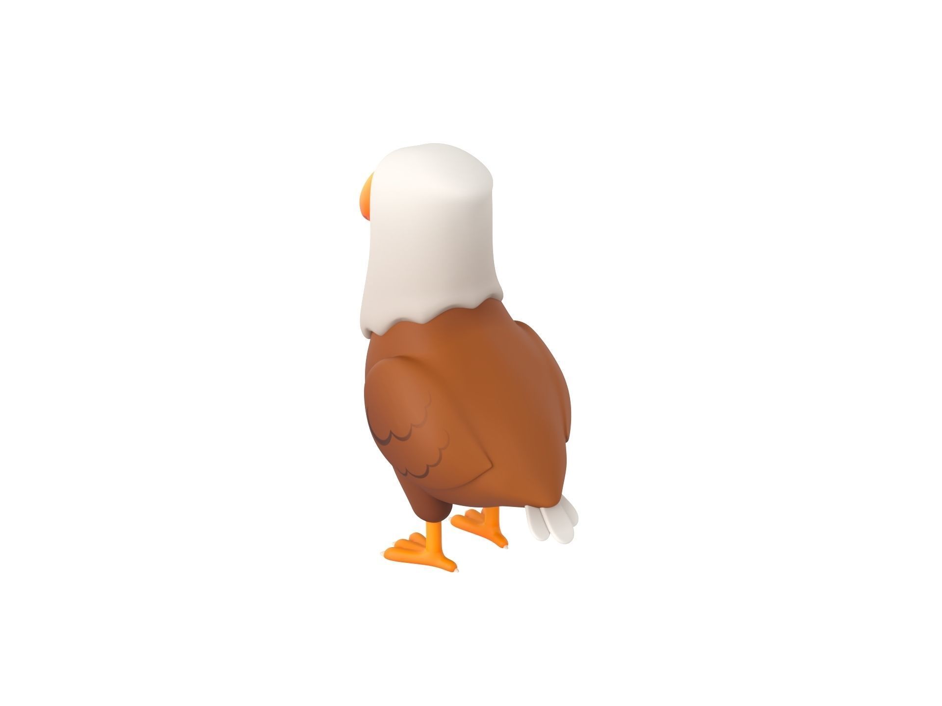 Character315 Eagle 3D model_6