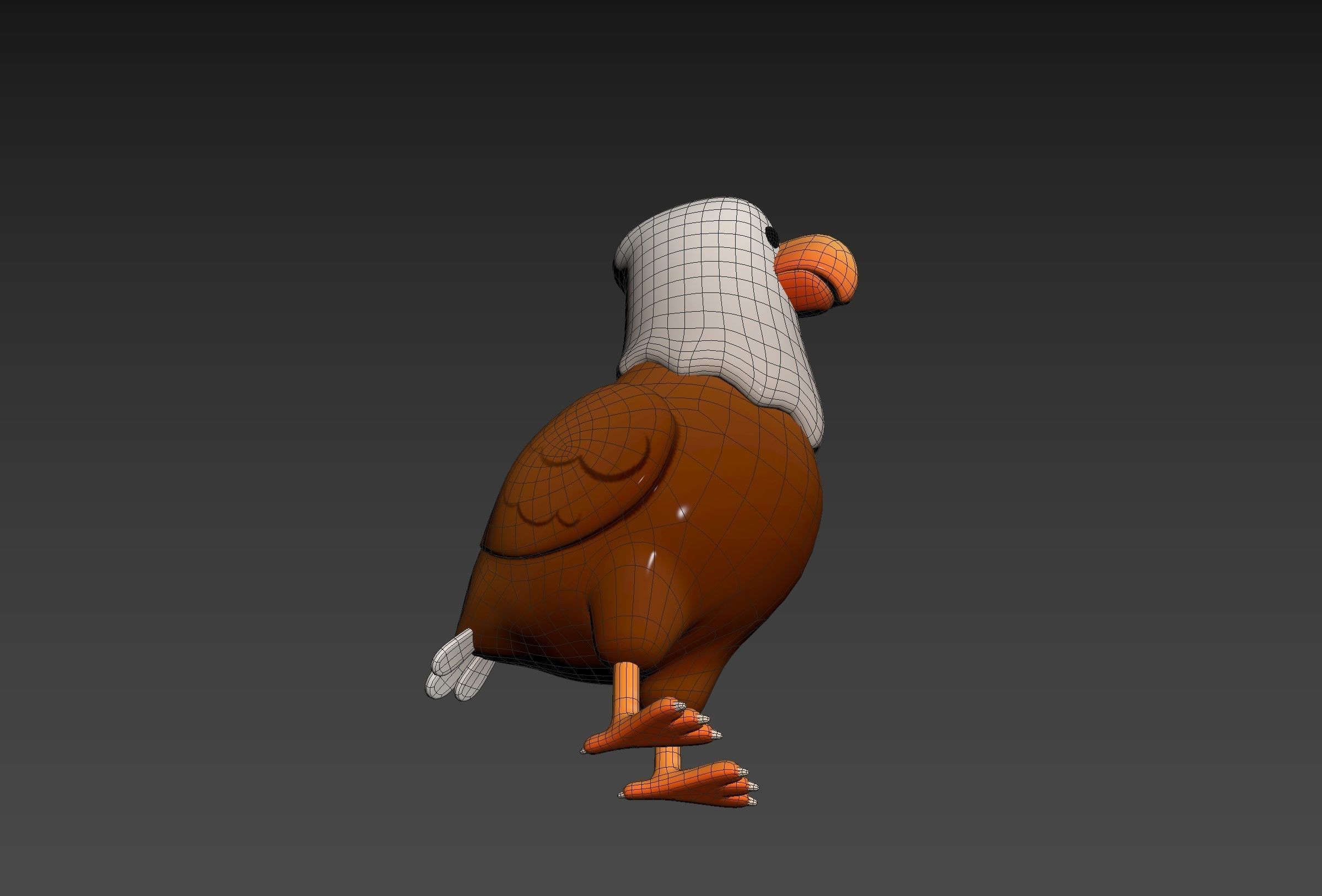 Character315 Eagle 3D model_26