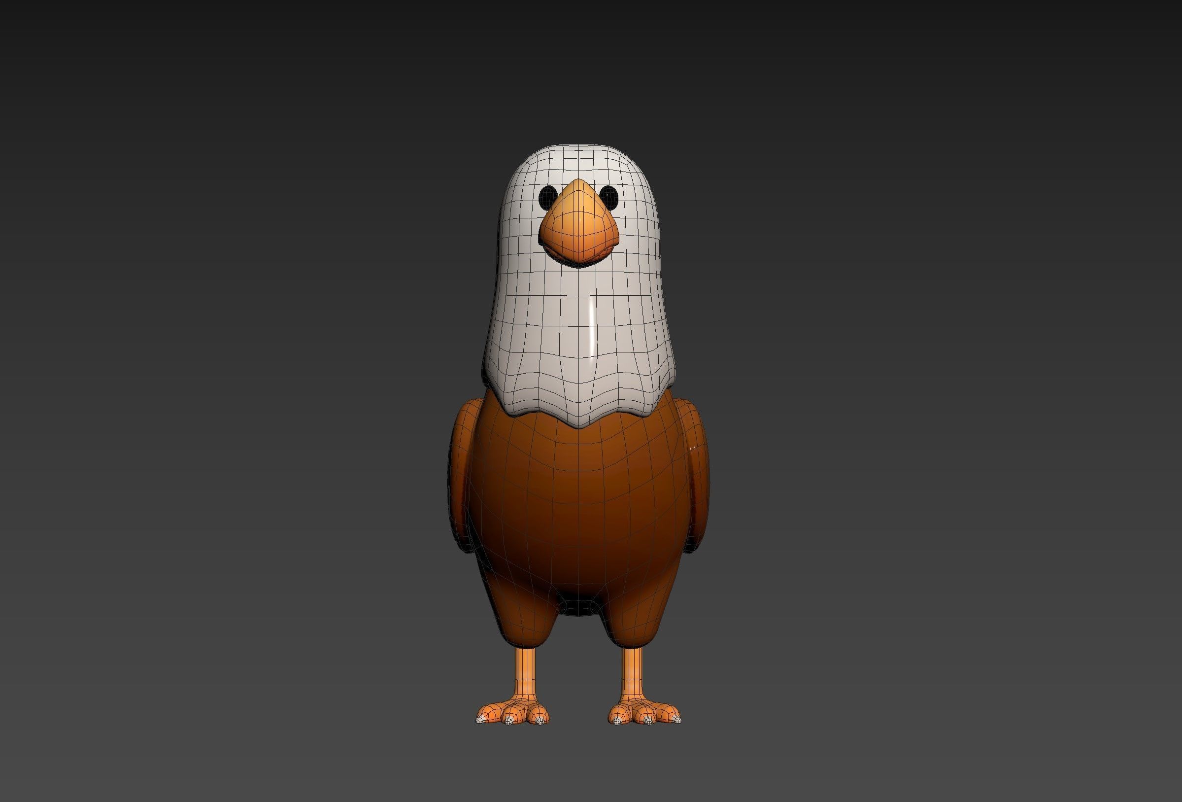 Character315 Eagle 3D model_24