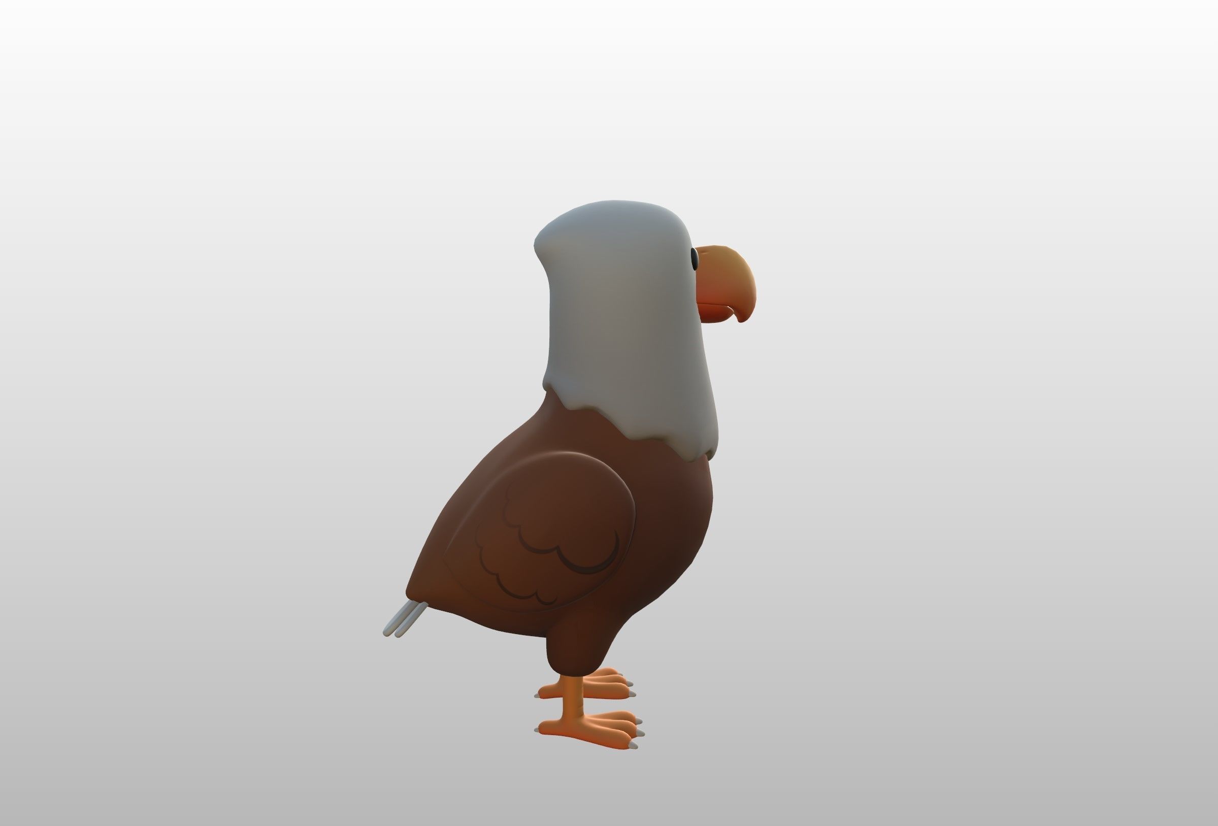 Character315 Eagle 3D model_13