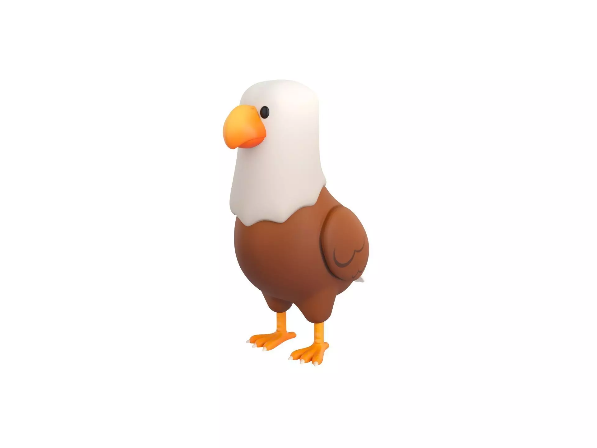 Character315 Eagle 3D model_0