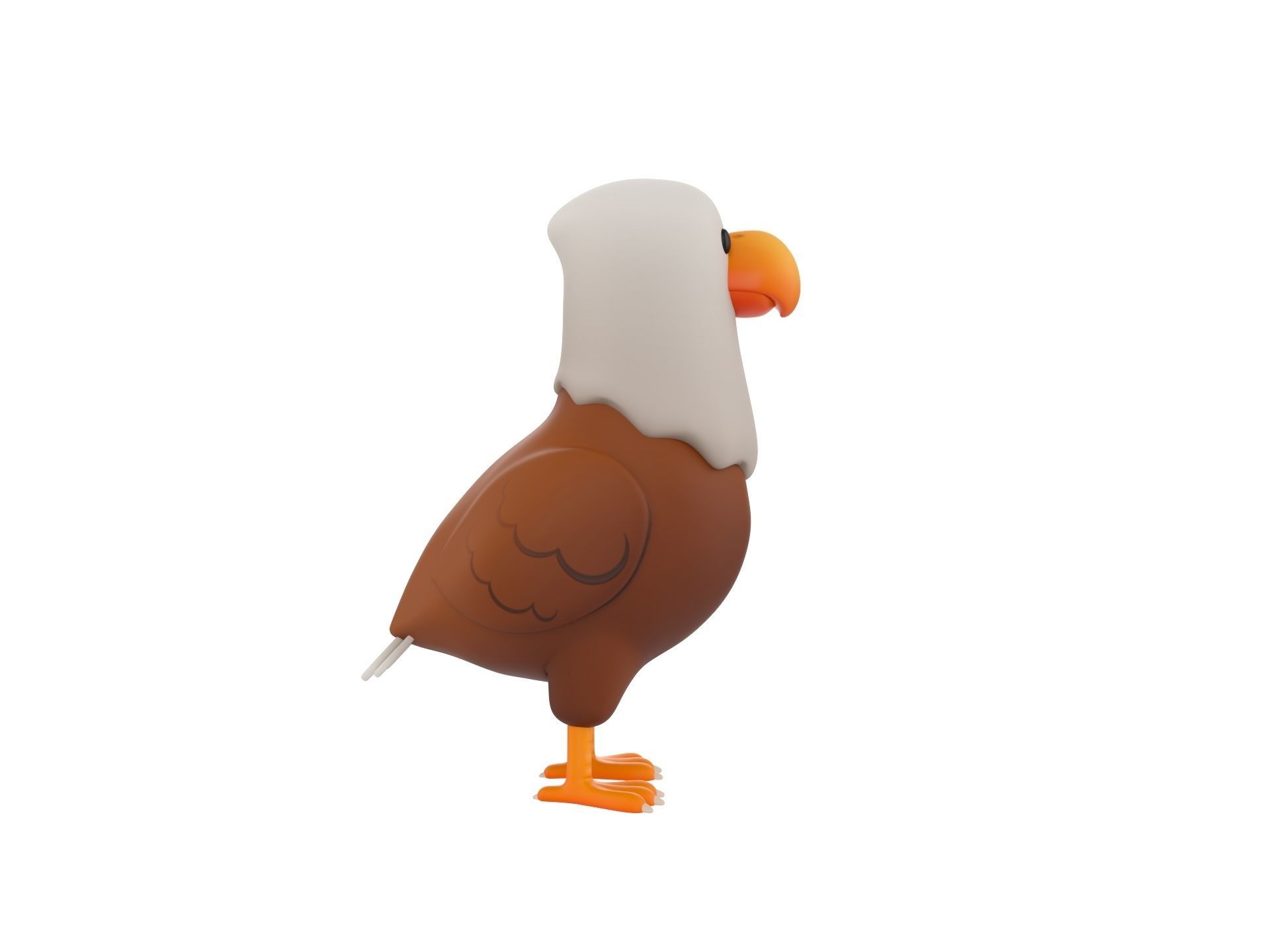Character315 Eagle 3D model_3