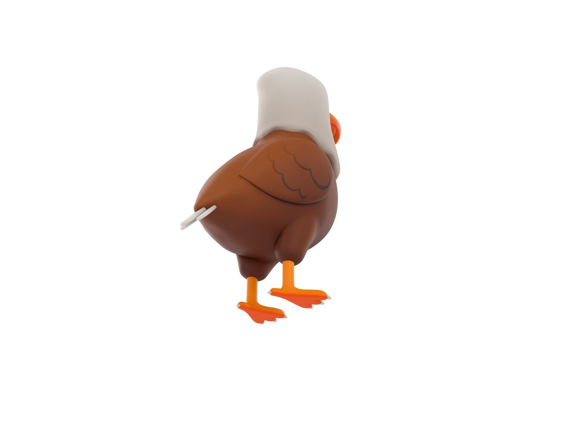 Character315 Eagle 3D model_4