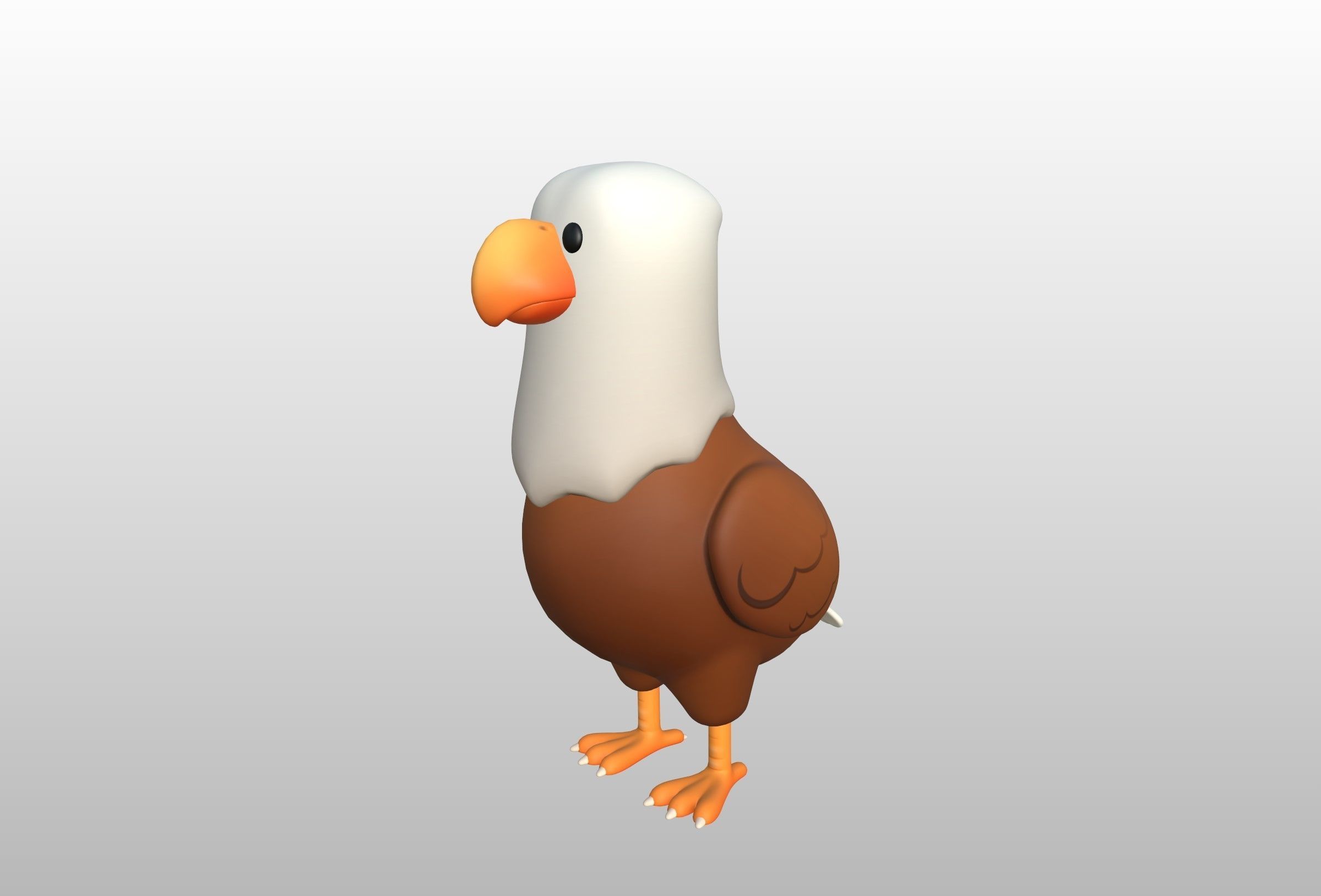 Character315 Eagle 3D model_10