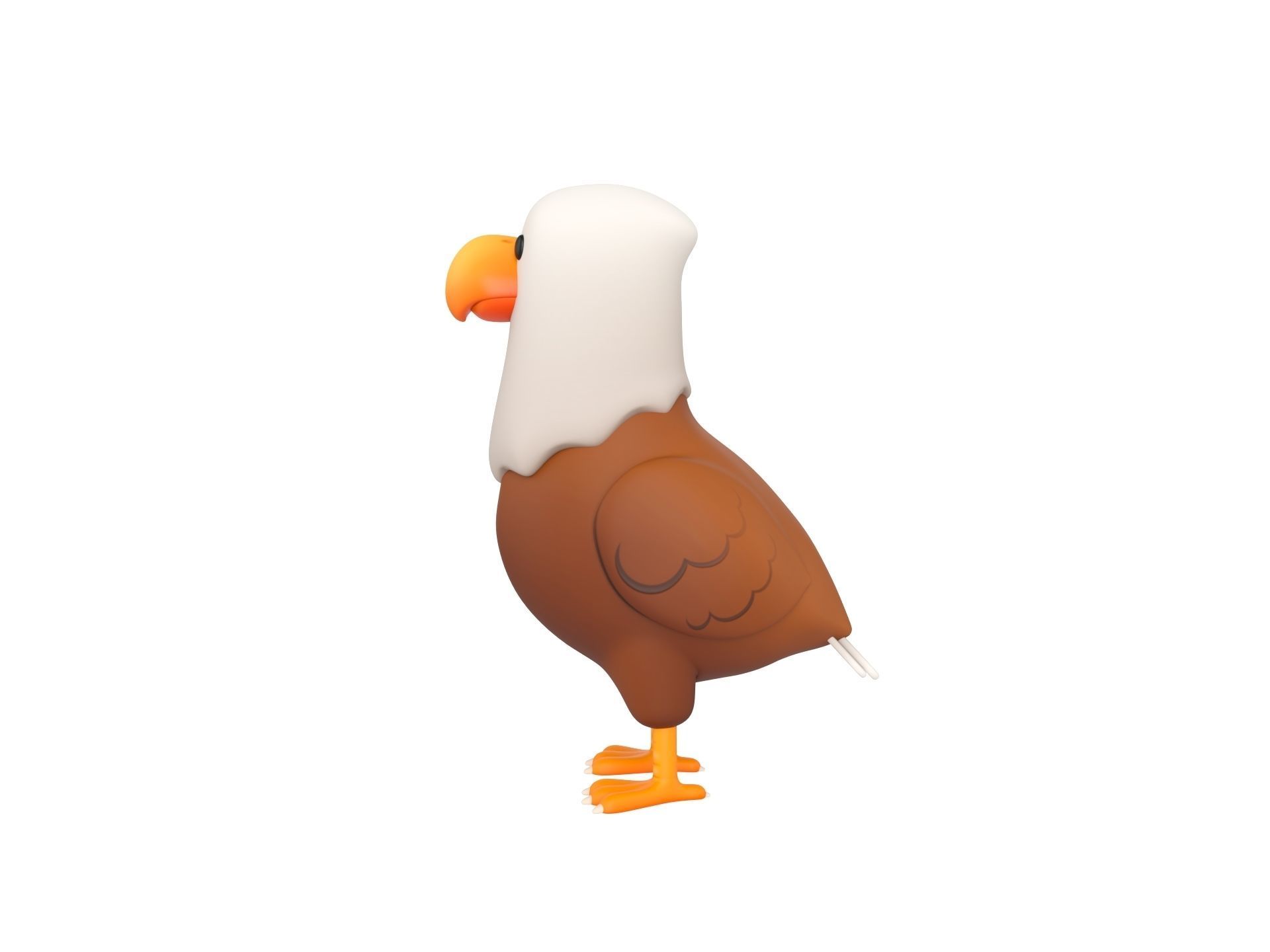 Character315 Eagle 3D model_7