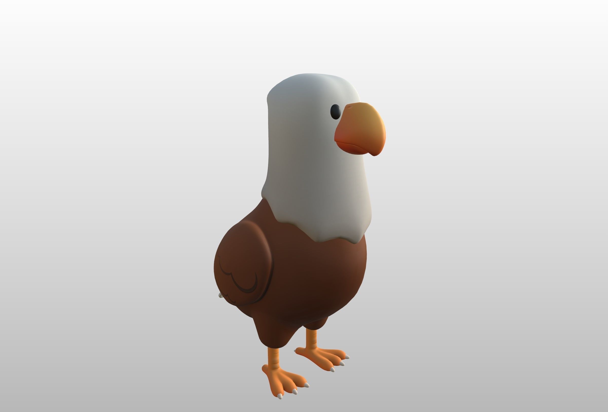 Character315 Eagle 3D model_12