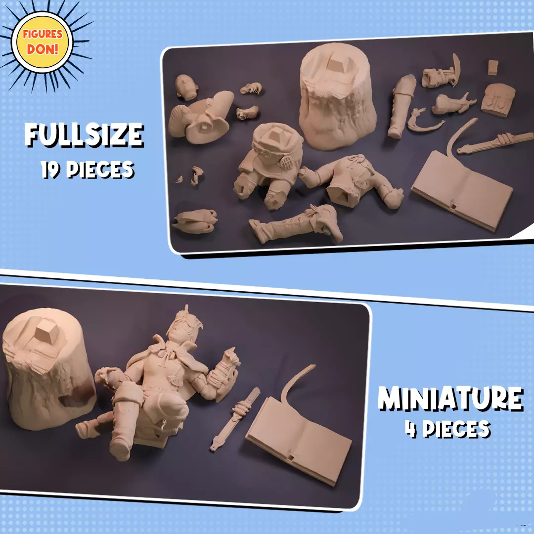 Handler - Monster Hunter World 3D print model_11