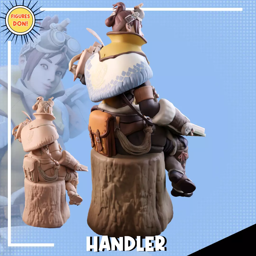 Handler - Monster Hunter World 3D print model_7