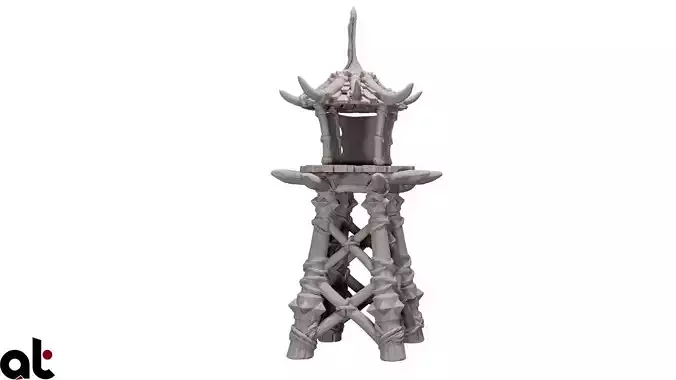 Orc Tower 3D print model