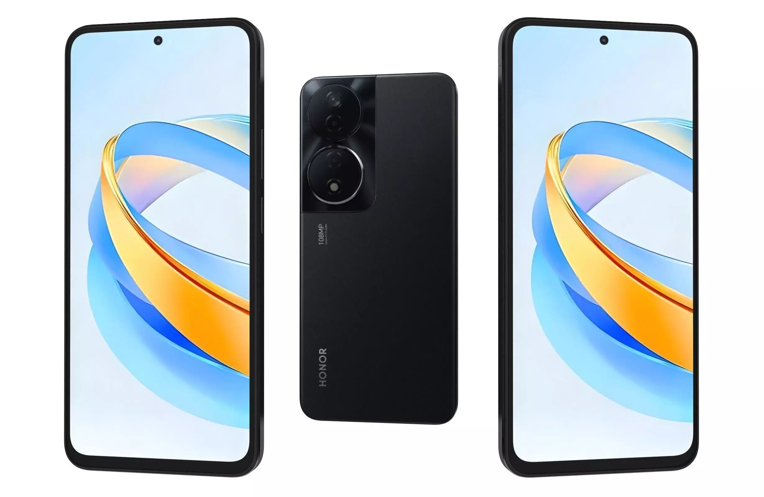 Honor X7B 5G Black 3D model
