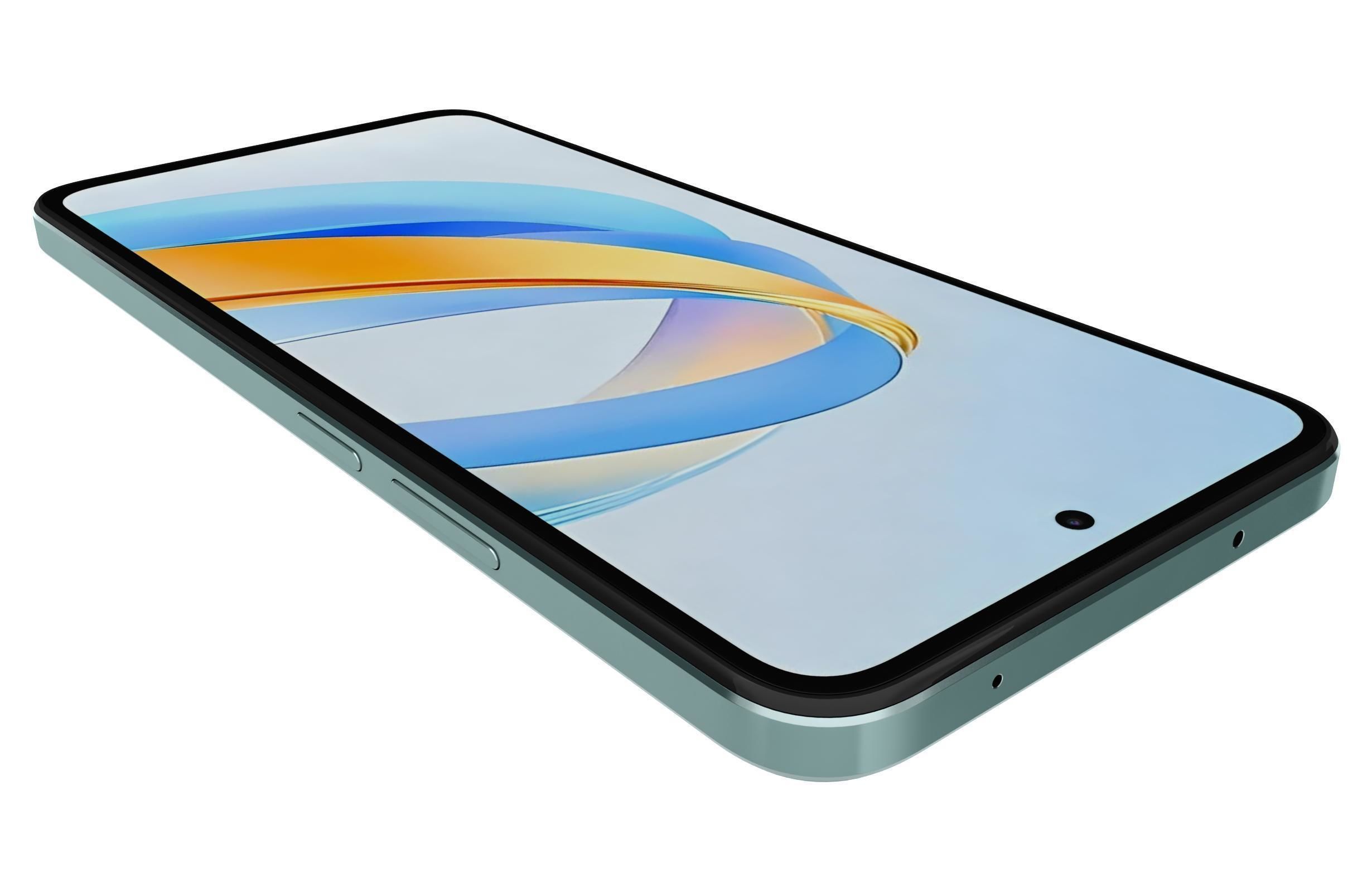 Honor X7B 5G Green 3D model_14