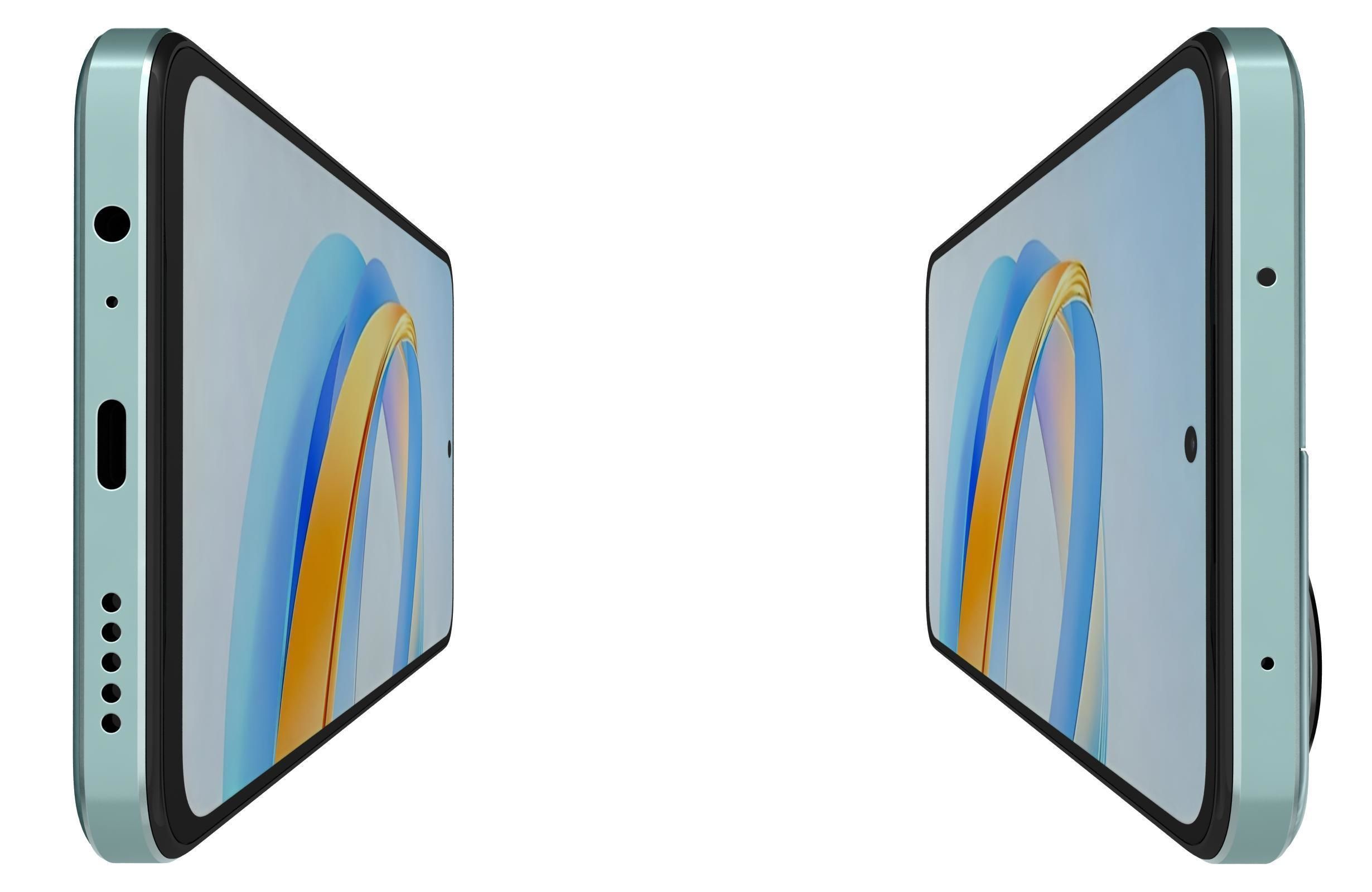 Honor X7B 5G Green 3D model_8