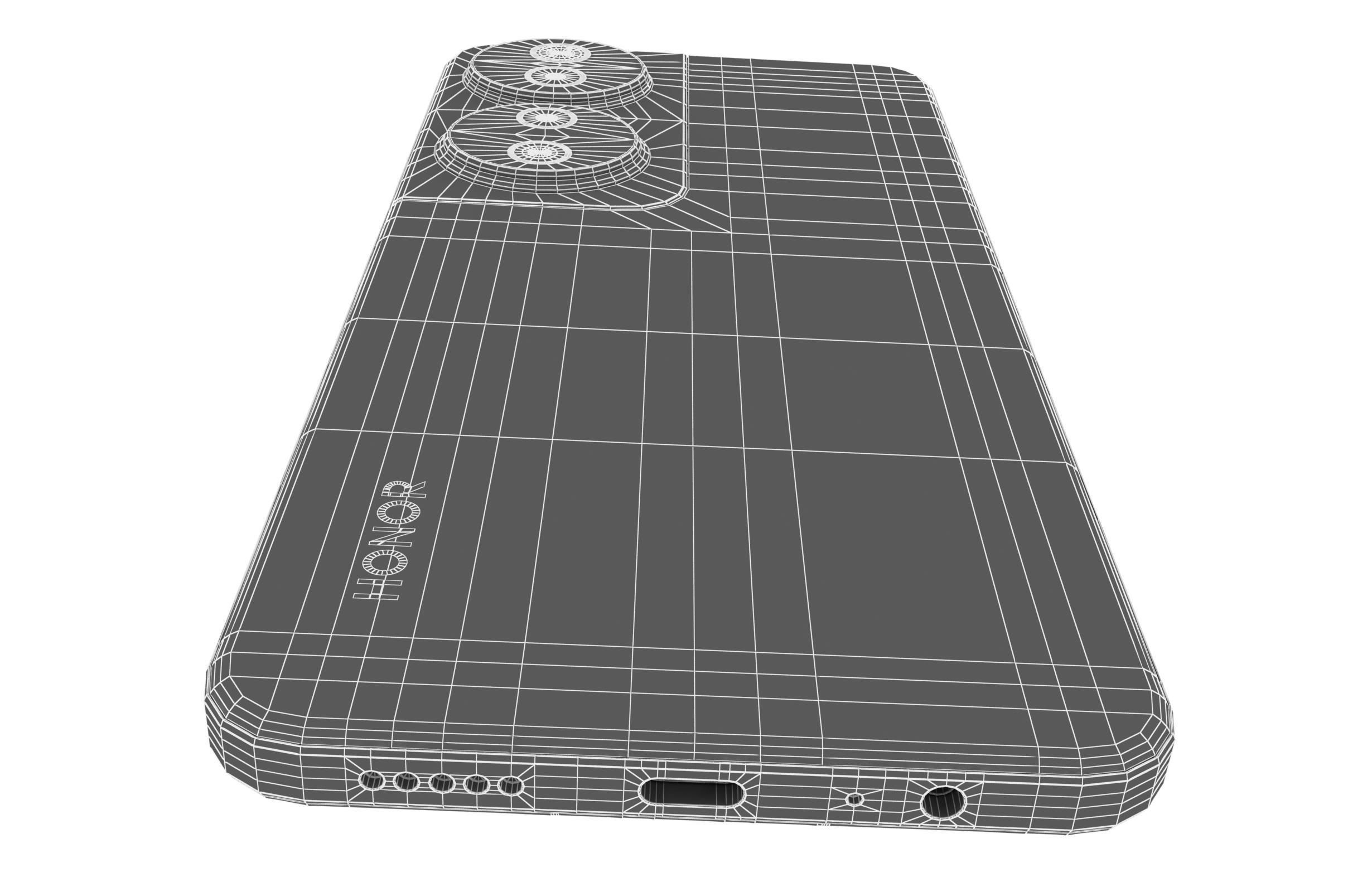 Honor X7B 5G Green 3D model_21