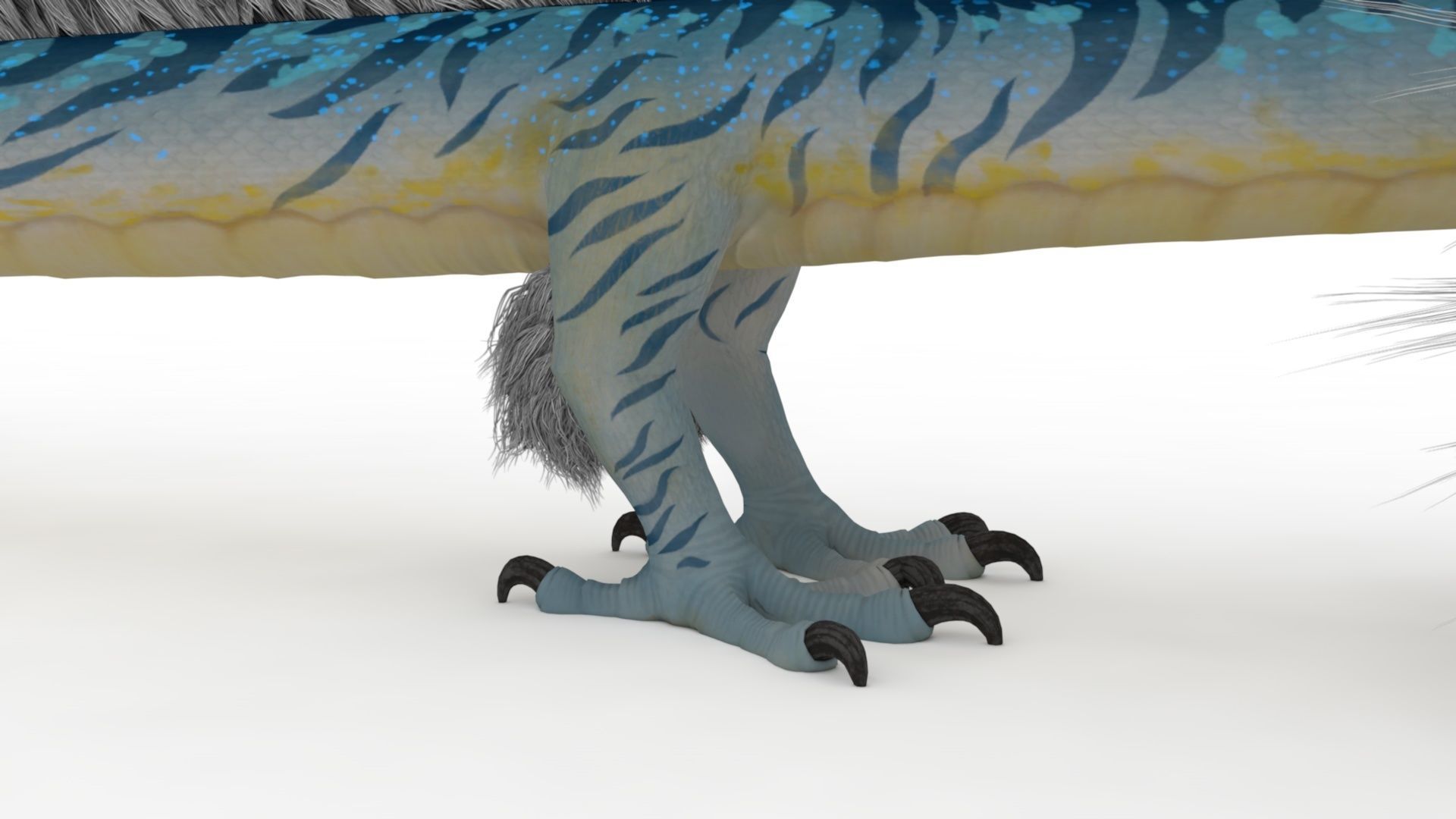 Dragon Rigged and Animated Low-poly 3D model_11