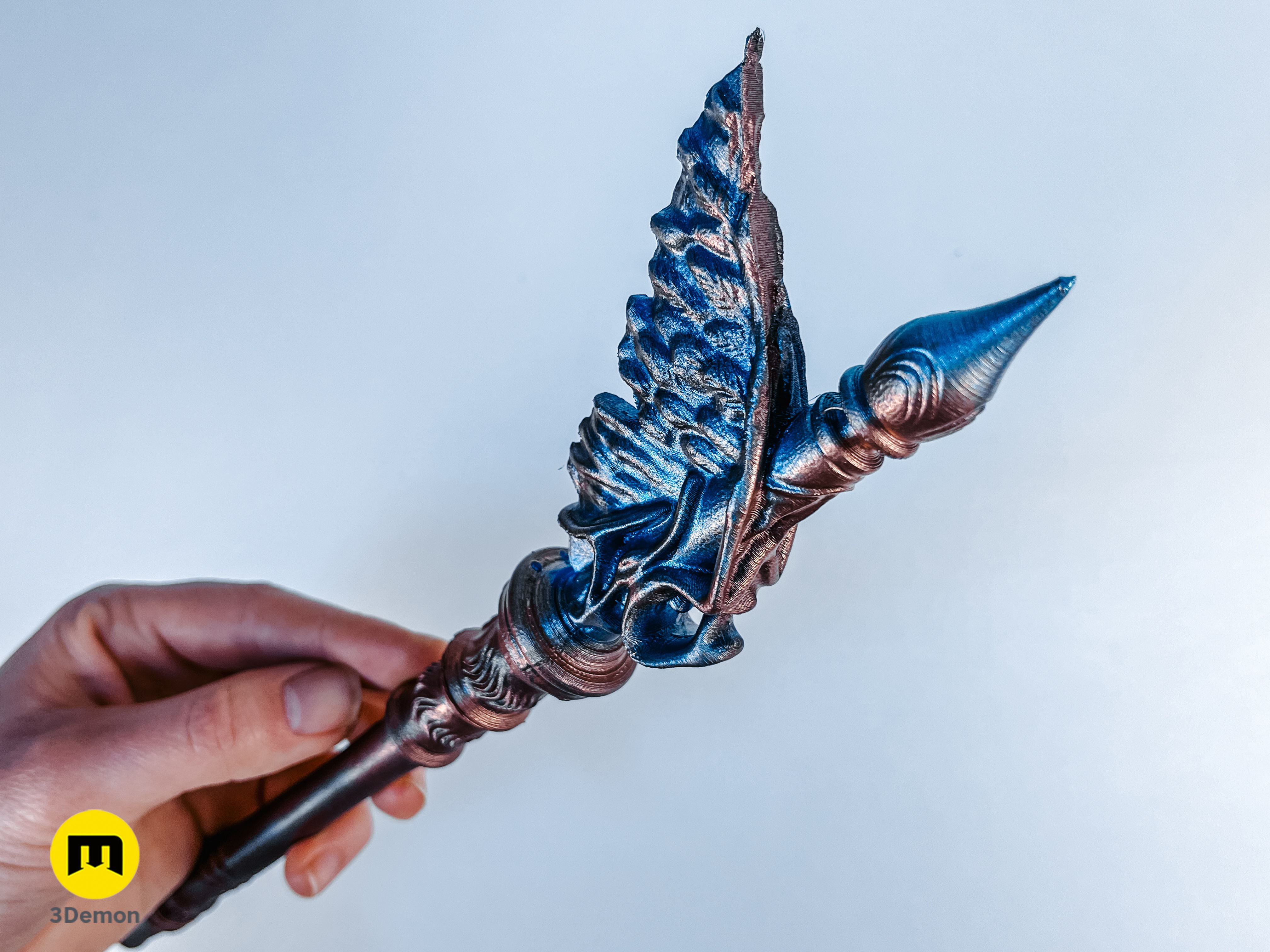 Beauxbatons Academy of Magic wands 3D print model_9