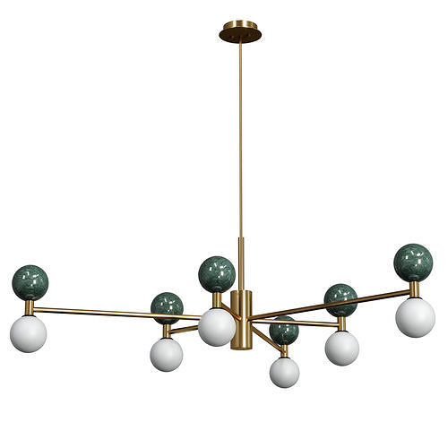 dalt aromas pendant light Low-poly 3D model