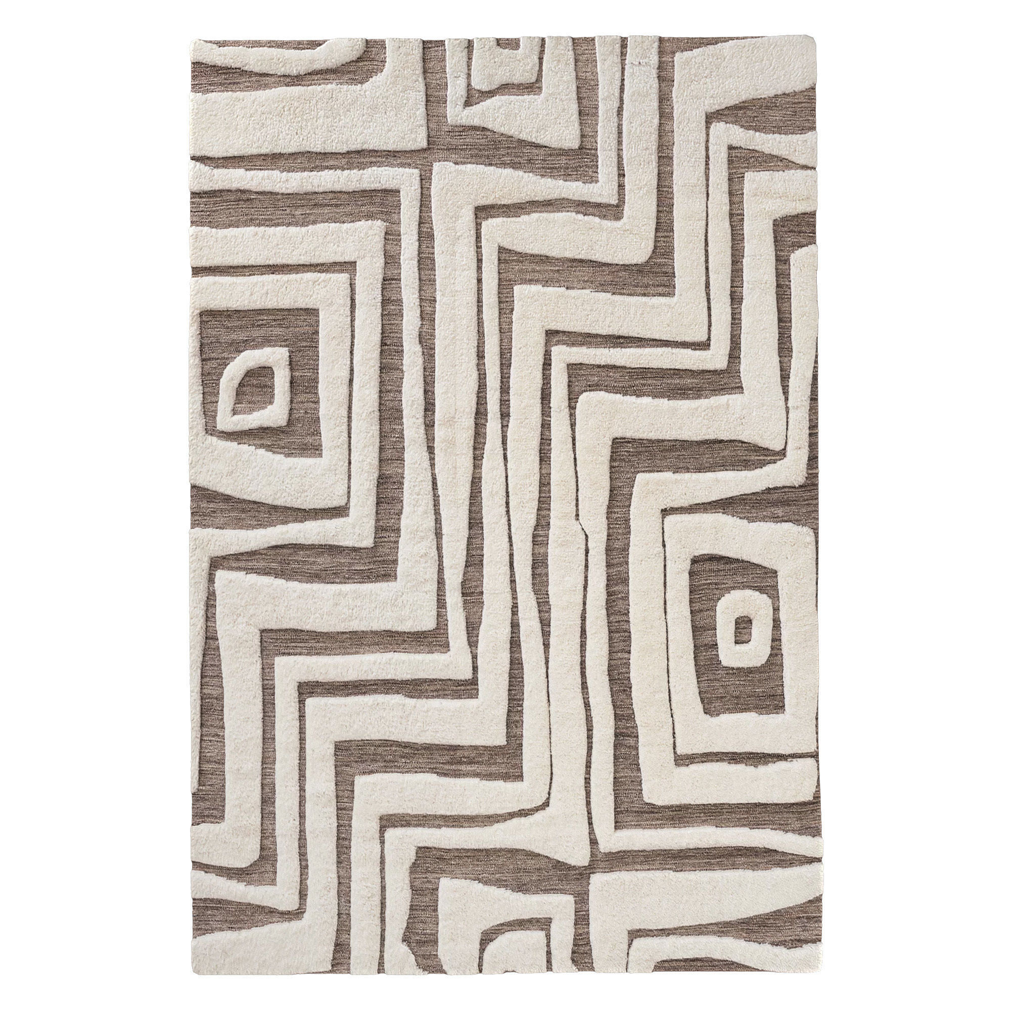 BANNU WOOL RUG 3D model_3