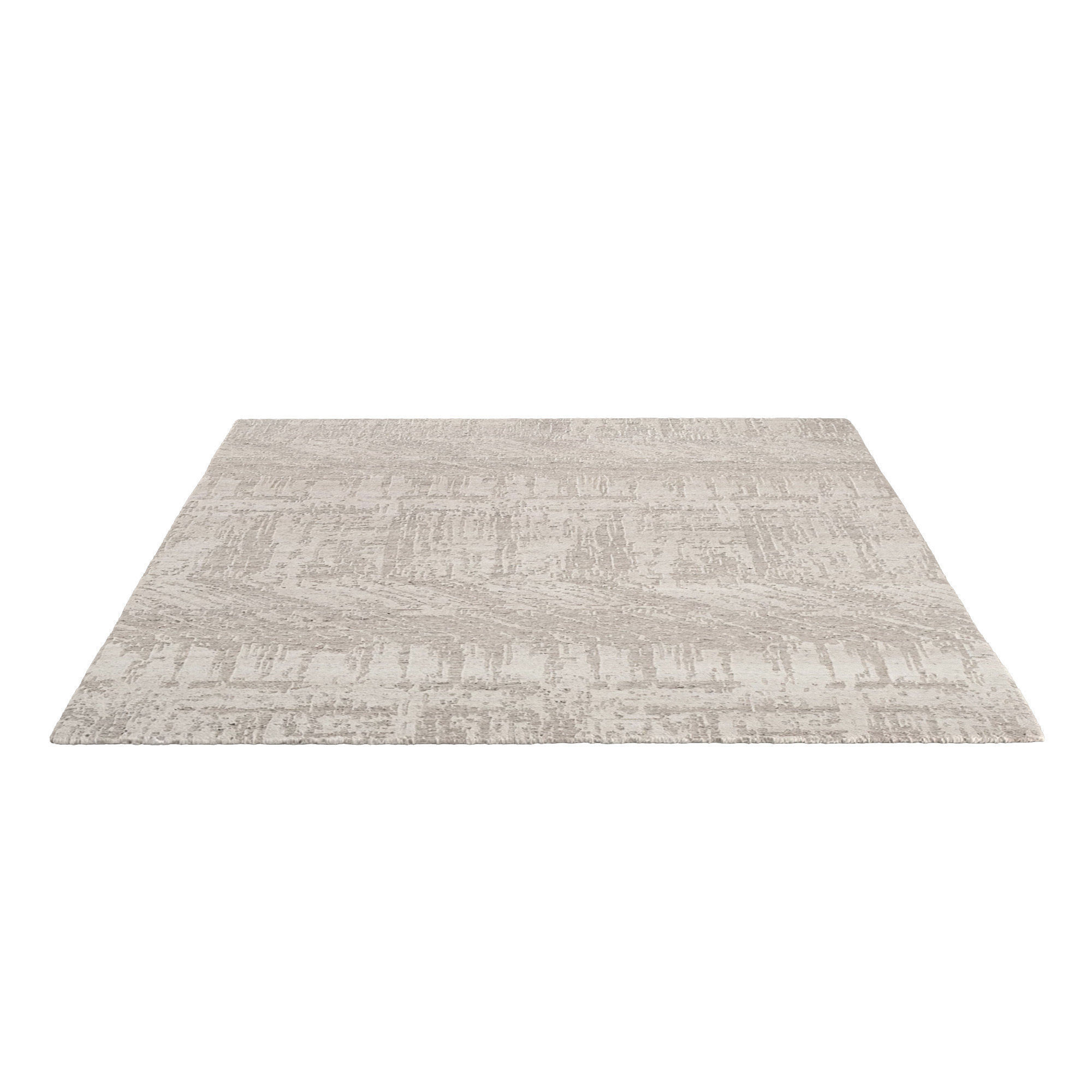 KHAURI WOOL and SILK RUG 3D model_2