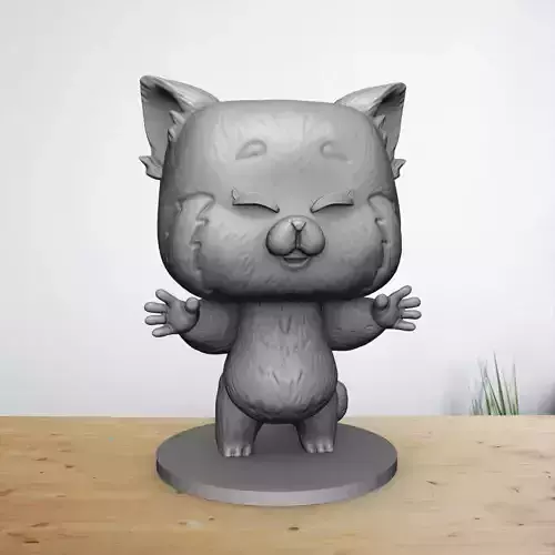 RED PANDA HUG TURNING RED POP FUNKO