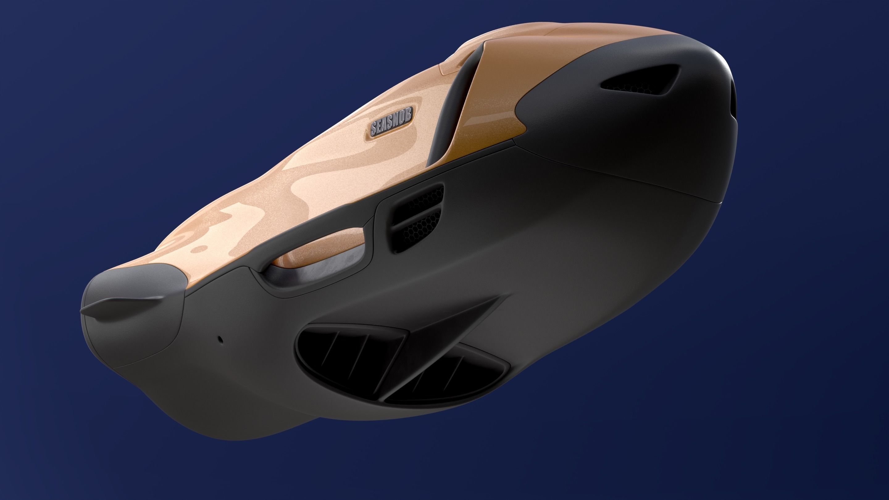 Personal watercraft Low-poly 3D model_4