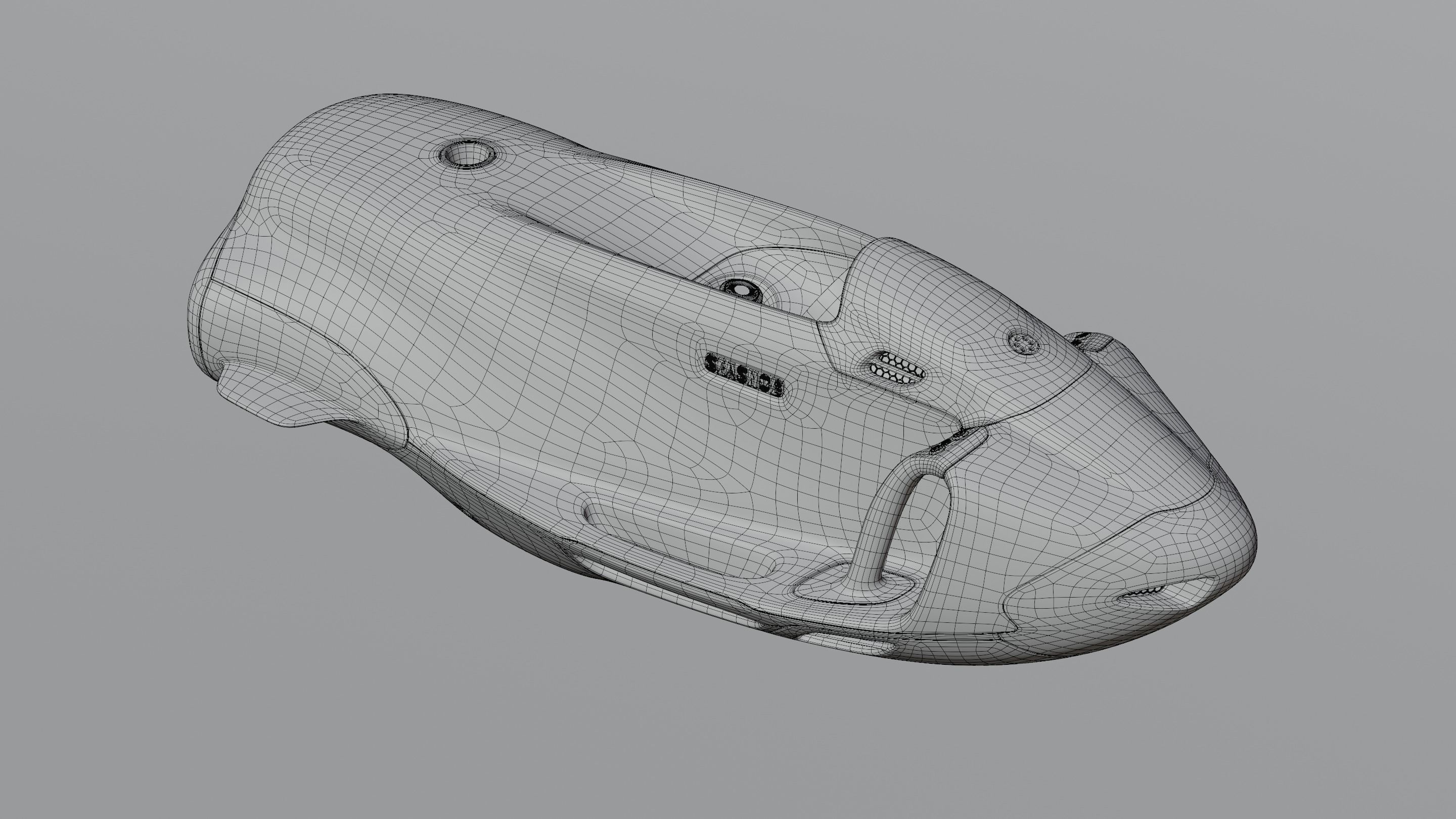 Personal watercraft Low-poly 3D model_6