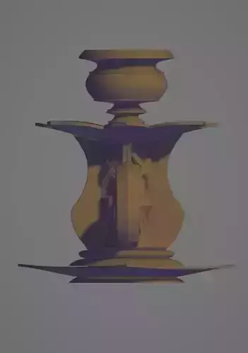 viviana candle holder  3D print model