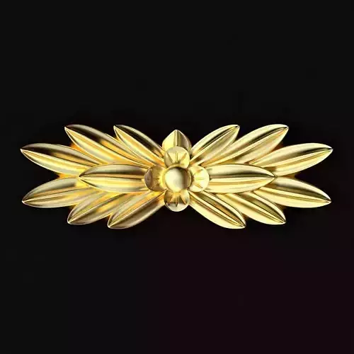 Central decor ornament for furniture