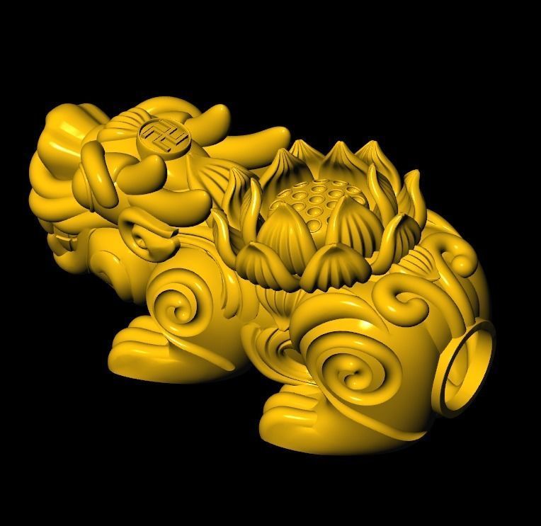 Pixiu Face Bracelet-Unicorn bracelet T06 3D print model_8