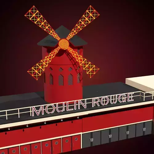 Moulin Rouge Entrance