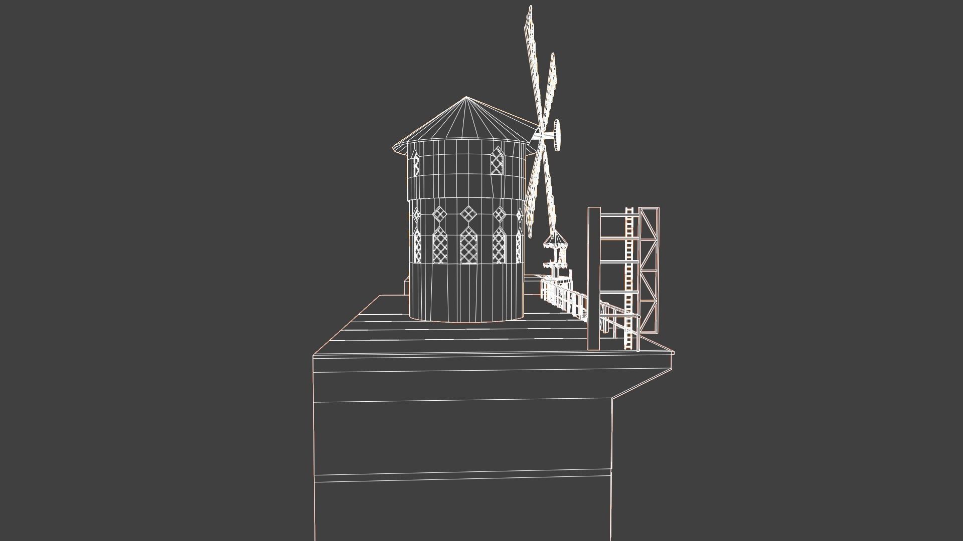 Moulin Rouge Entrance 3D model_13