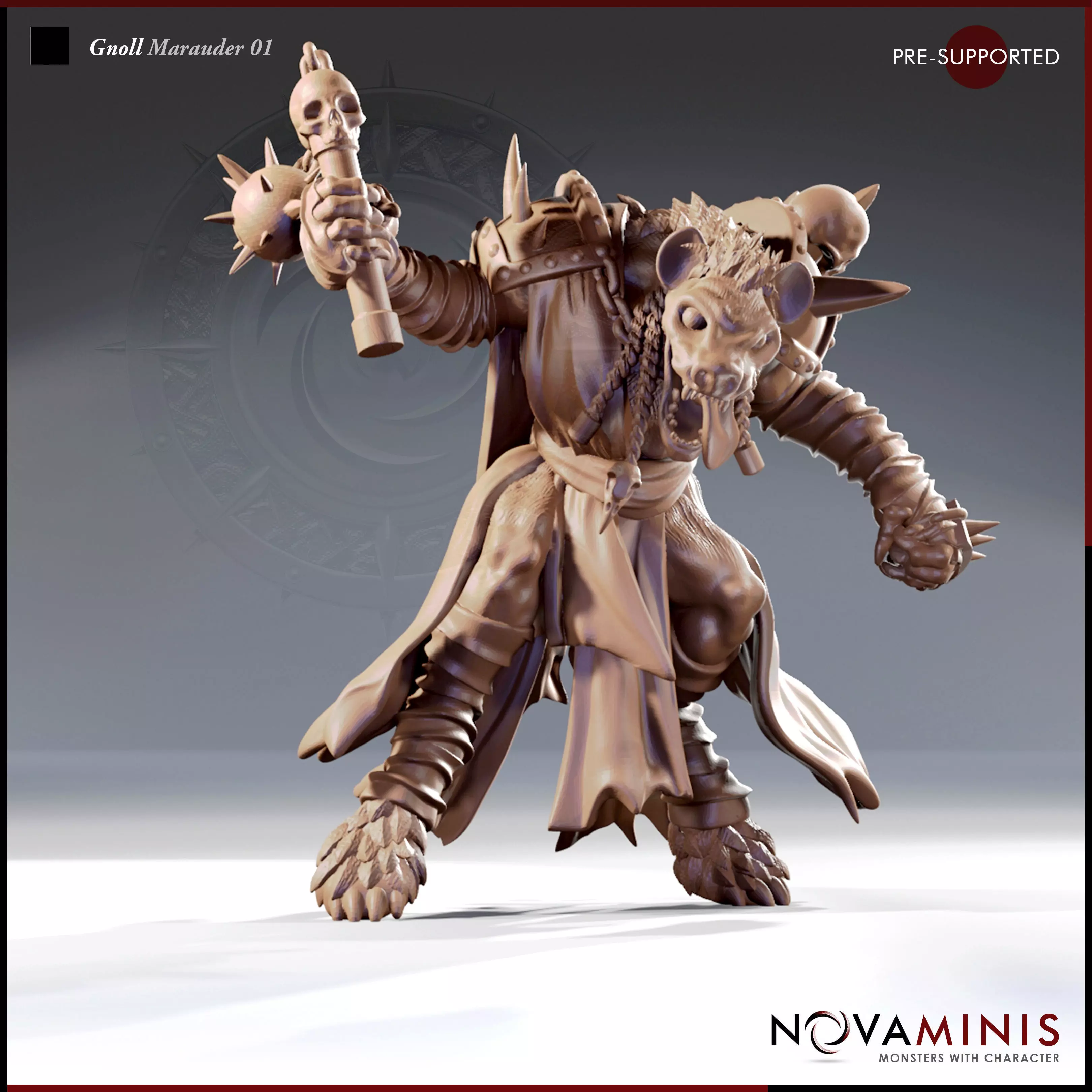 Gnoll Marauder 01 3D print model_0