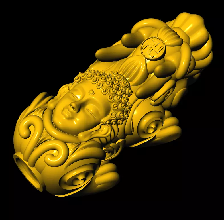 Pixiu Face Bracelet-Unicorn bracelet T07 3D print model_0