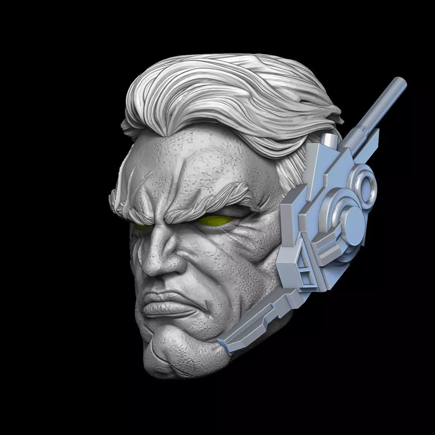 CABLE XMEN HEAD 1 12 3D print model_0